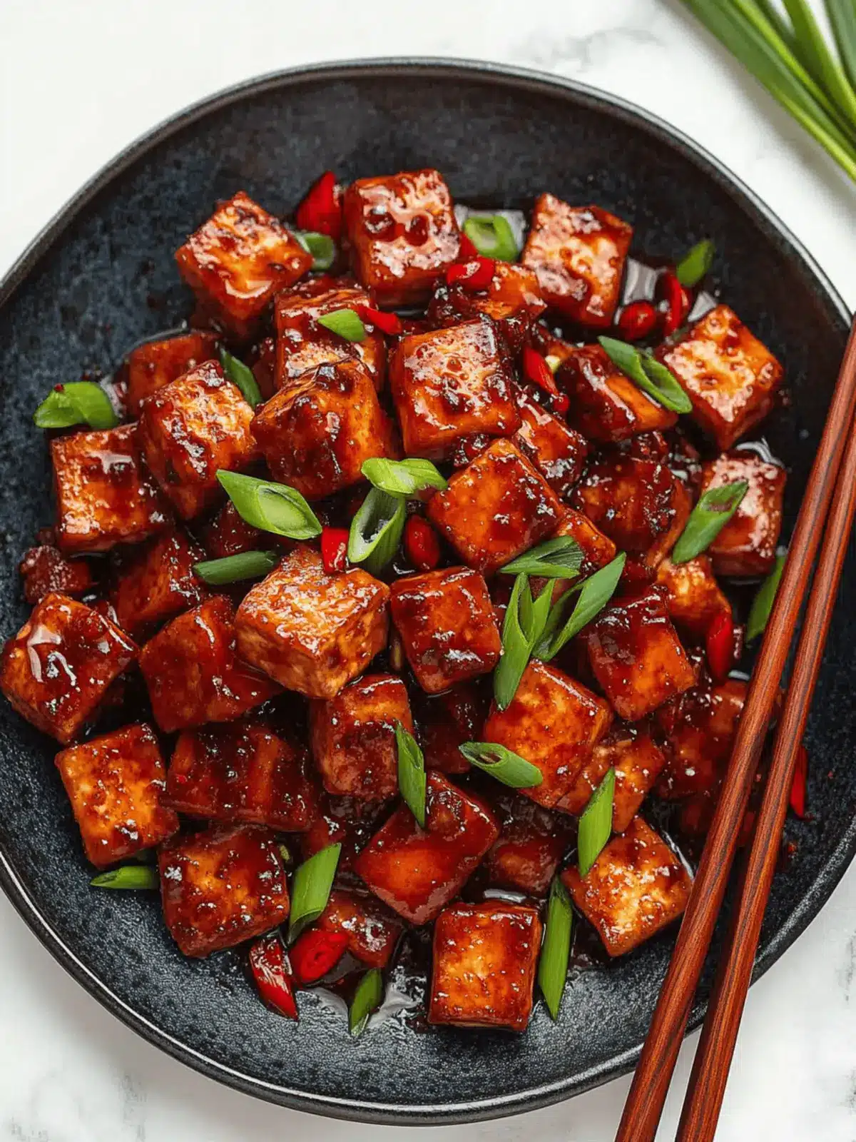 Crispy Szechuan Tofu