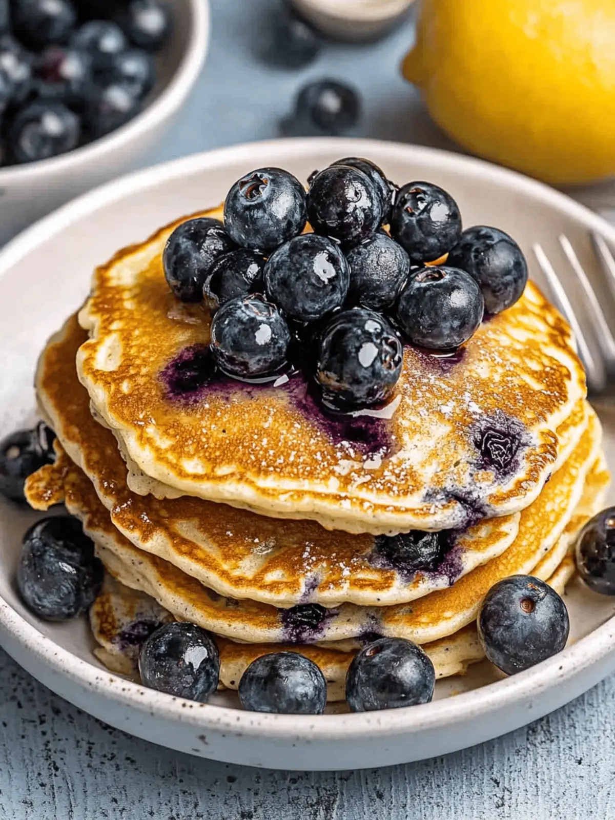 Fluffy Lemon Blueberry Ricotta Pancakes for Bright Mornings 2 Fluffy Lemon Blueberry Ricotta Pancakes for Bright Mornings