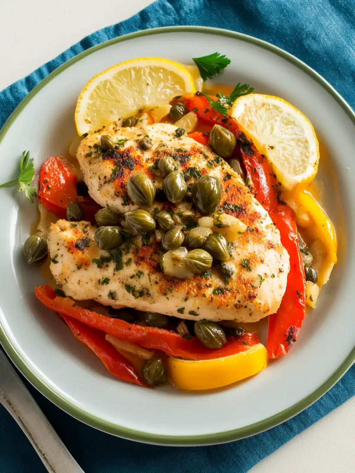 Chicken Piccata with Capers