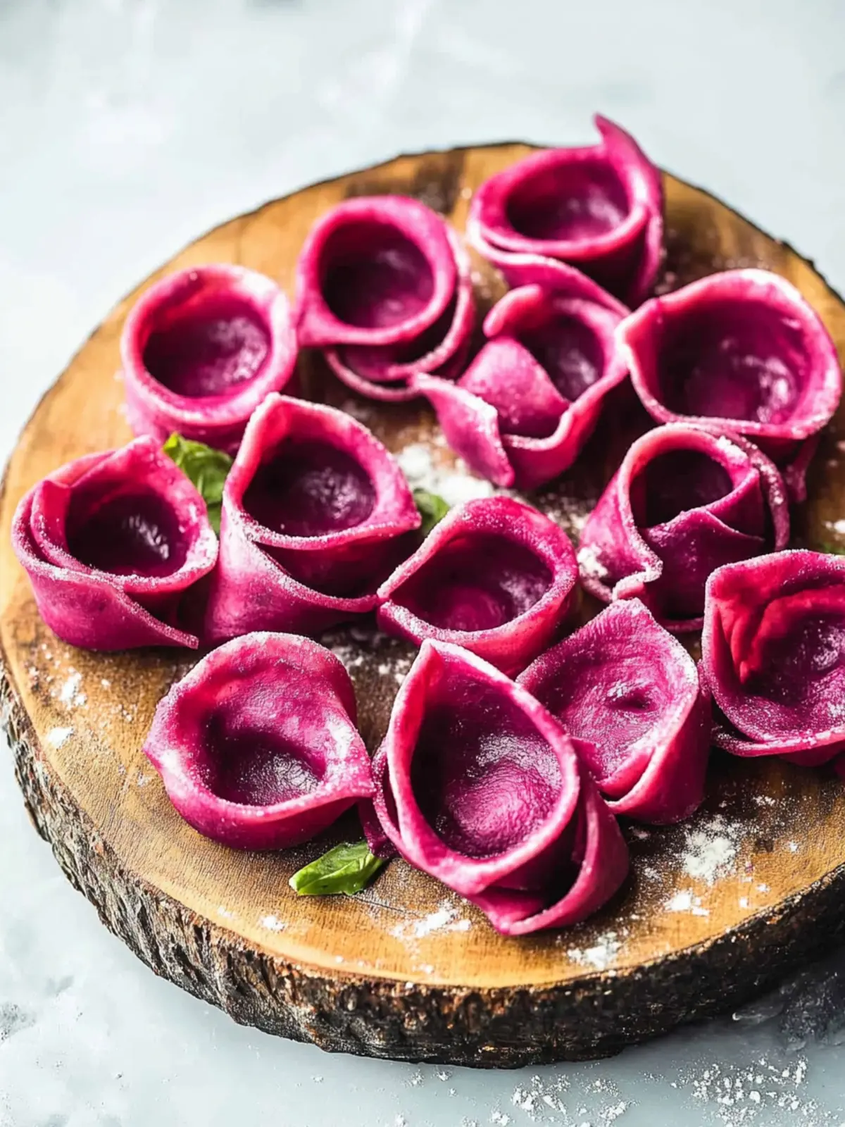 Beet Pasta from scratch