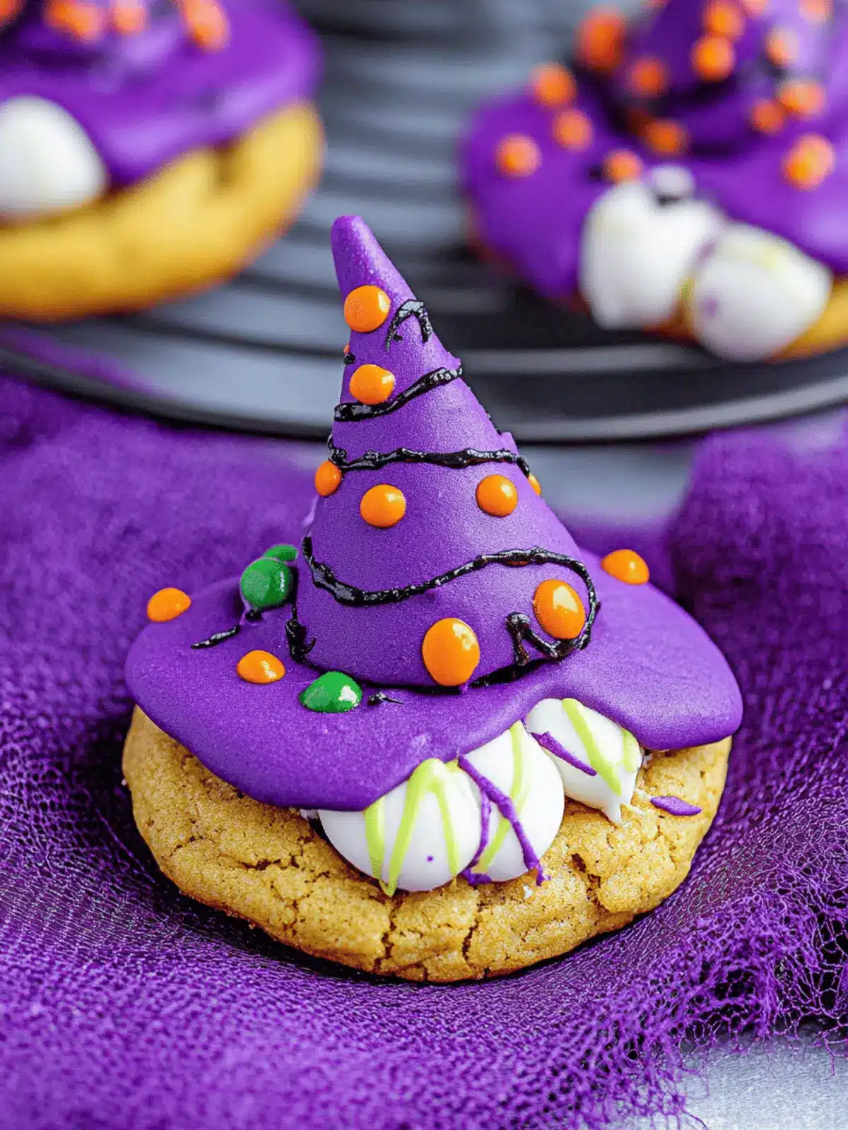 Easy Witch Hat Cookies