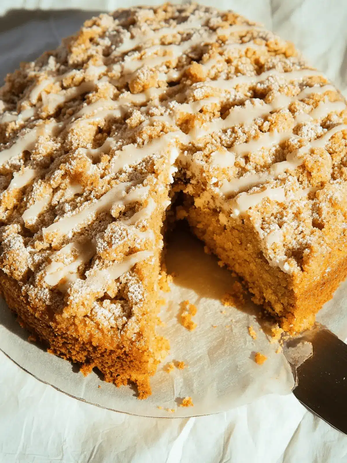 Pumpkin Spice Coffee Cake