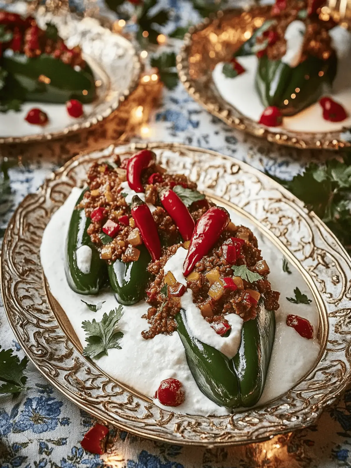 Chiles en Nogada: A Festive Twist on a Classic Mexican Delight 4 Chiles en Nogada: A Festive Twist on a Classic Mexican Delight
