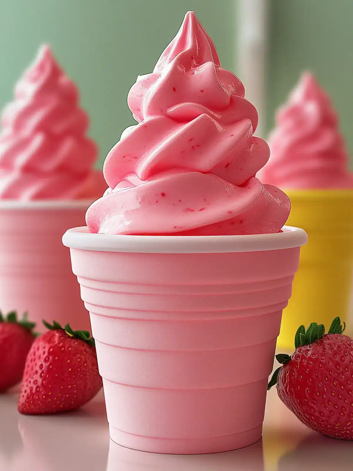 Refreshing Strawberry Dole Whip Recipe for Guilt-Free Indulgence 3 Strawberry Dole Whip