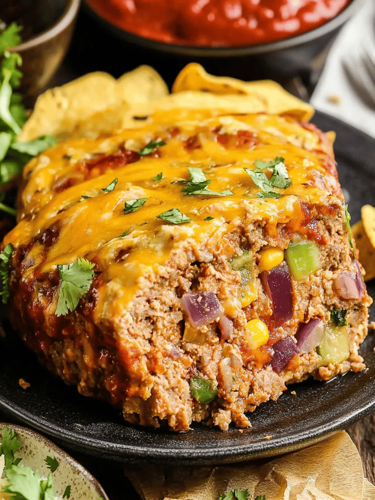 Mexican Taco Meatloaf: A Cheesy Twist Your Family Will Love 3 Mexican Taco Meatloaf