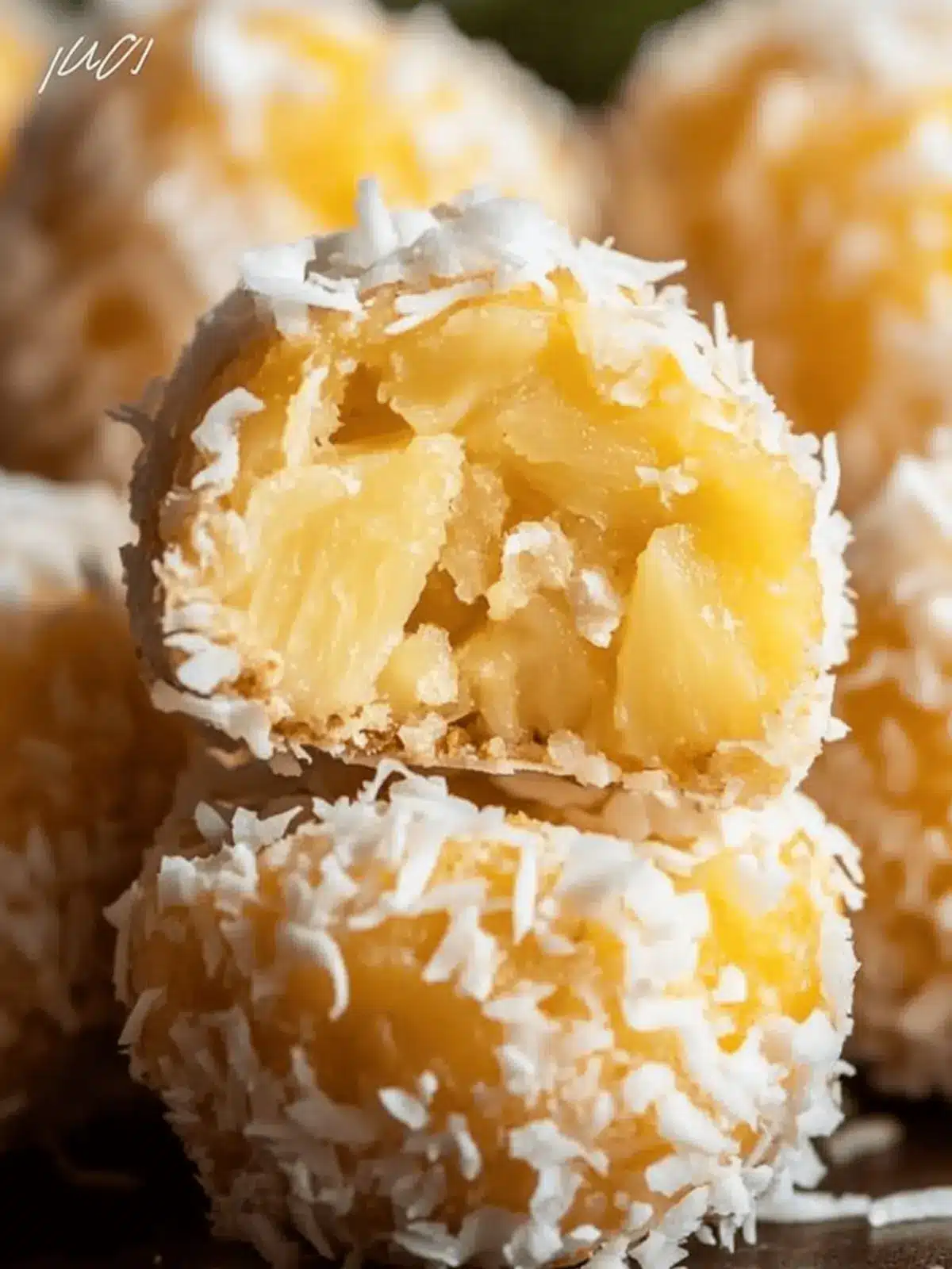 Tropical Pineapple Coconut Balls for a No-Bake Paradise 2 Tropical Pineapple Coconut Balls