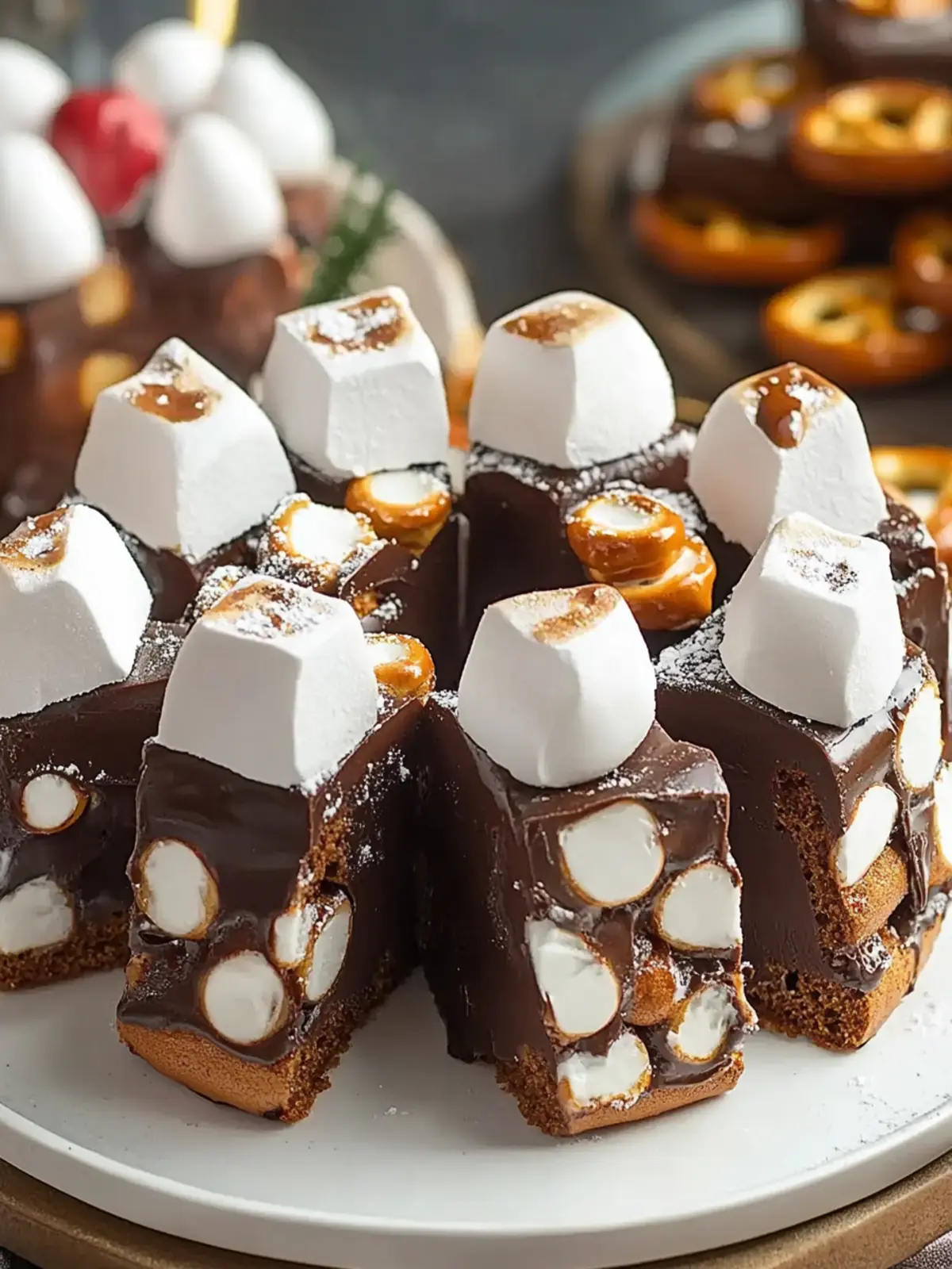 Create Irresistible Pretzel and Candy Melt Christmas Trees 4 Pretzel and Candy Melt Christmas Trees