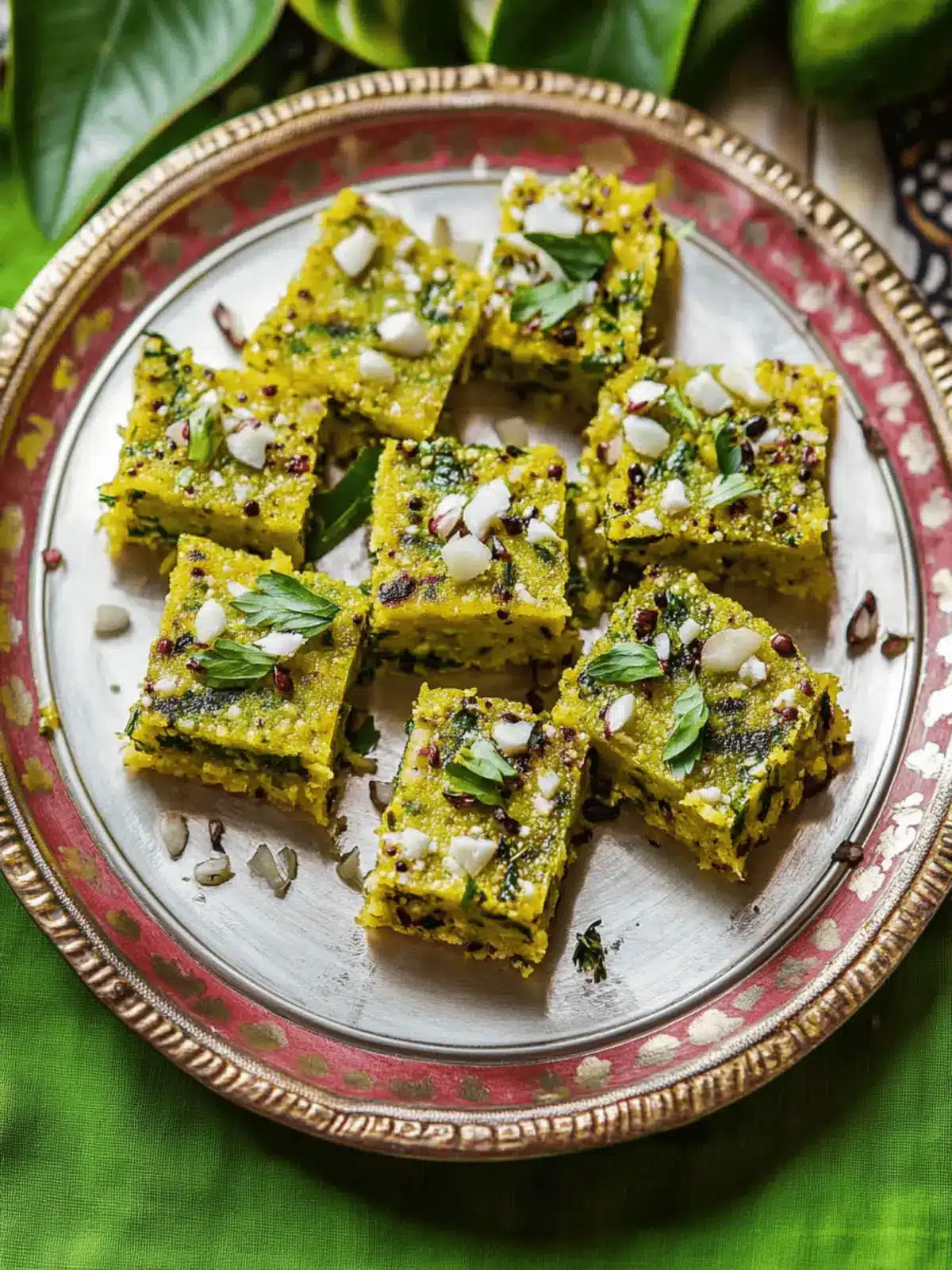 Fluffy Sprouts Dhokla: Healthy Snack for Every Celebration 2 Sprouts Dhokla
