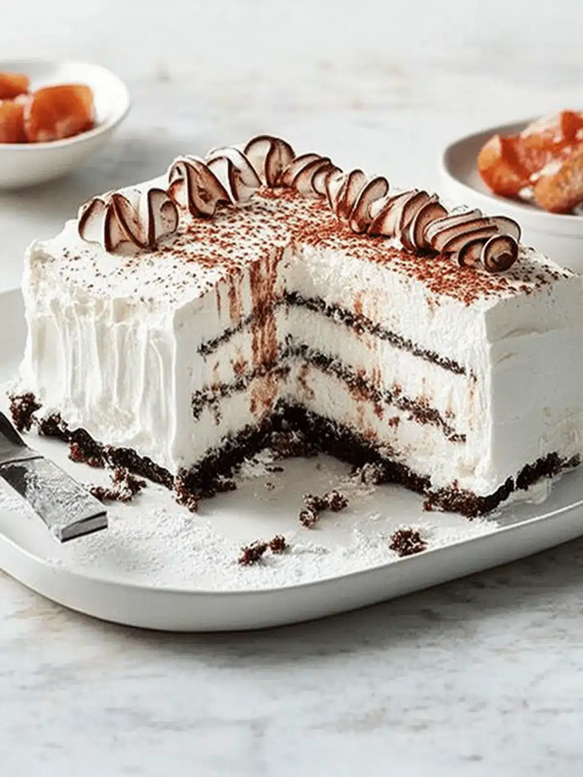 Decadent Icebox Cake with Oreo Whipped Cream Bliss 3 Icebox Cake