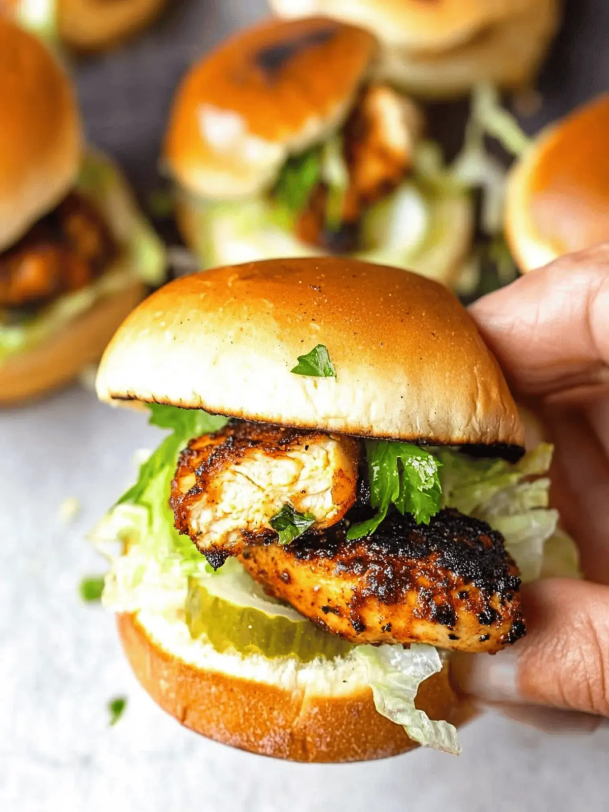 Savor Blackened Chicken Sliders with Homemade BBQ Bliss 3 Savor Blackened Chicken Sliders with Homemade BBQ Bliss
