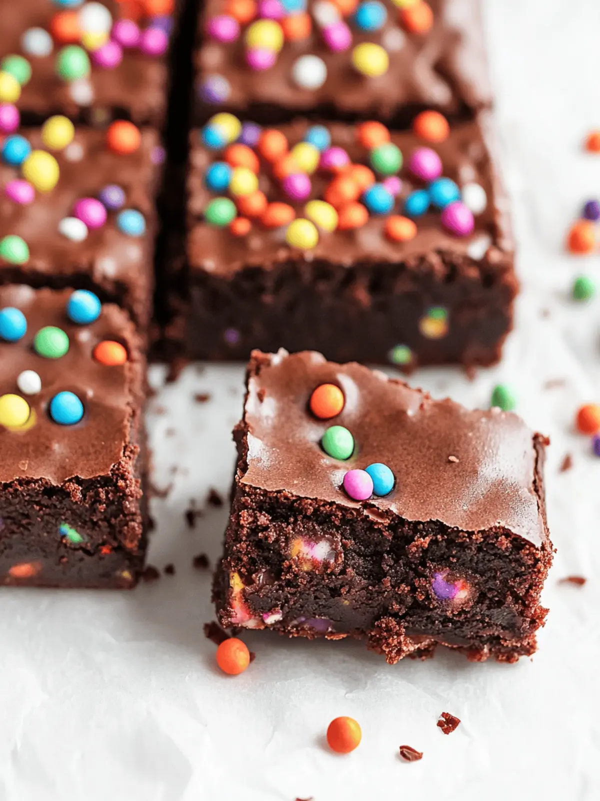 Homemade Cosmic Brownies