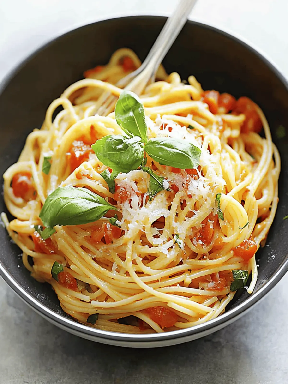 20-Minute One Pot Pasta with Fresh Tomatoes & Basil Magic 2 20-Minute One Pot Pasta with Fresh Tomatoes & Basil Magic