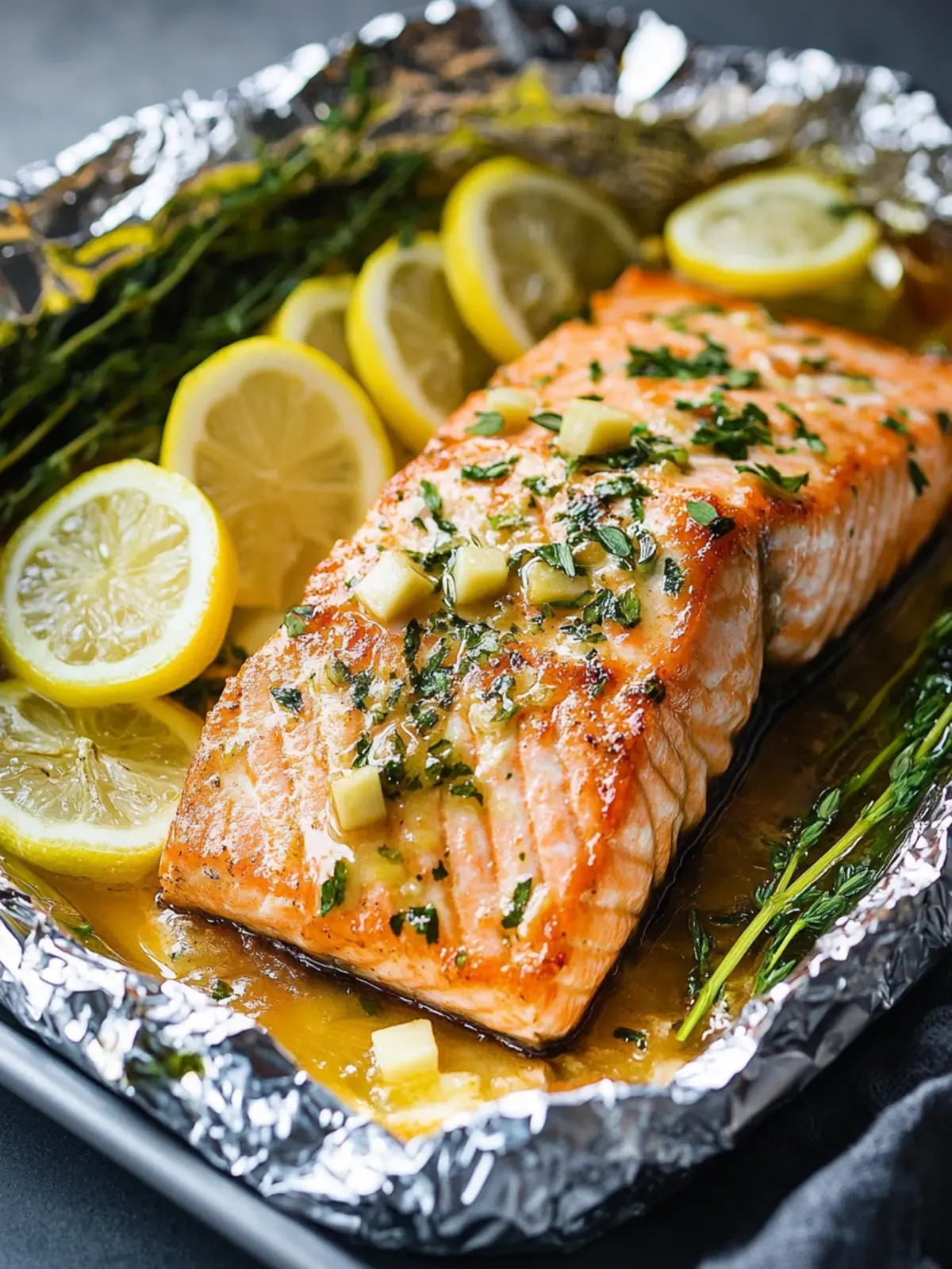 Baked Salmon in Foil