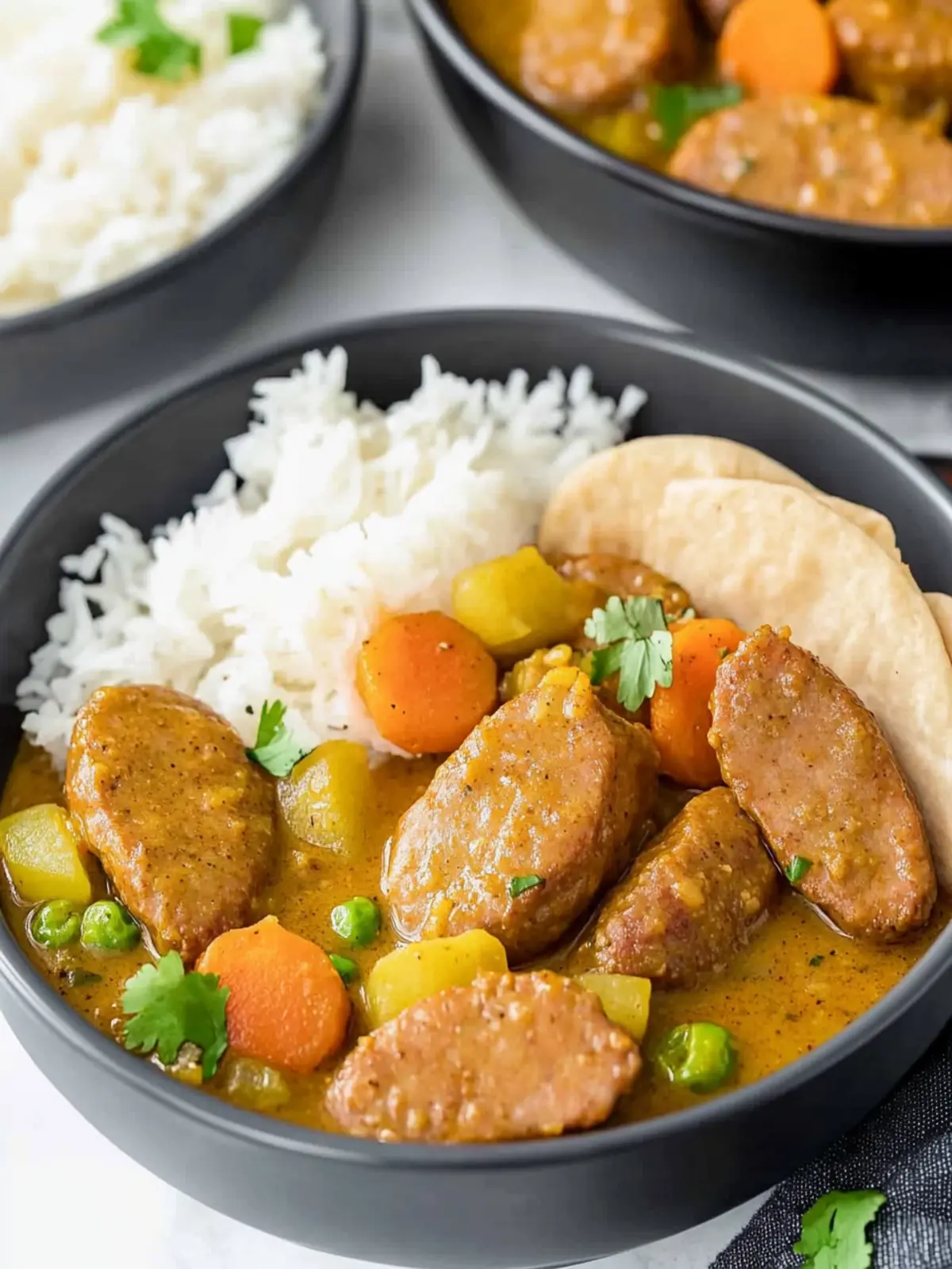 Slow Cooker Curried Sausages That Warm the Soul 3 Slow Cooker Curried Sausages