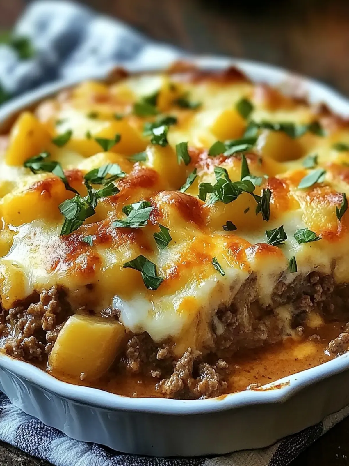 Mouthwatering Hobo Casserole with Ground Beef and Potatoes! 2 Hobo Casserole with Ground Beef