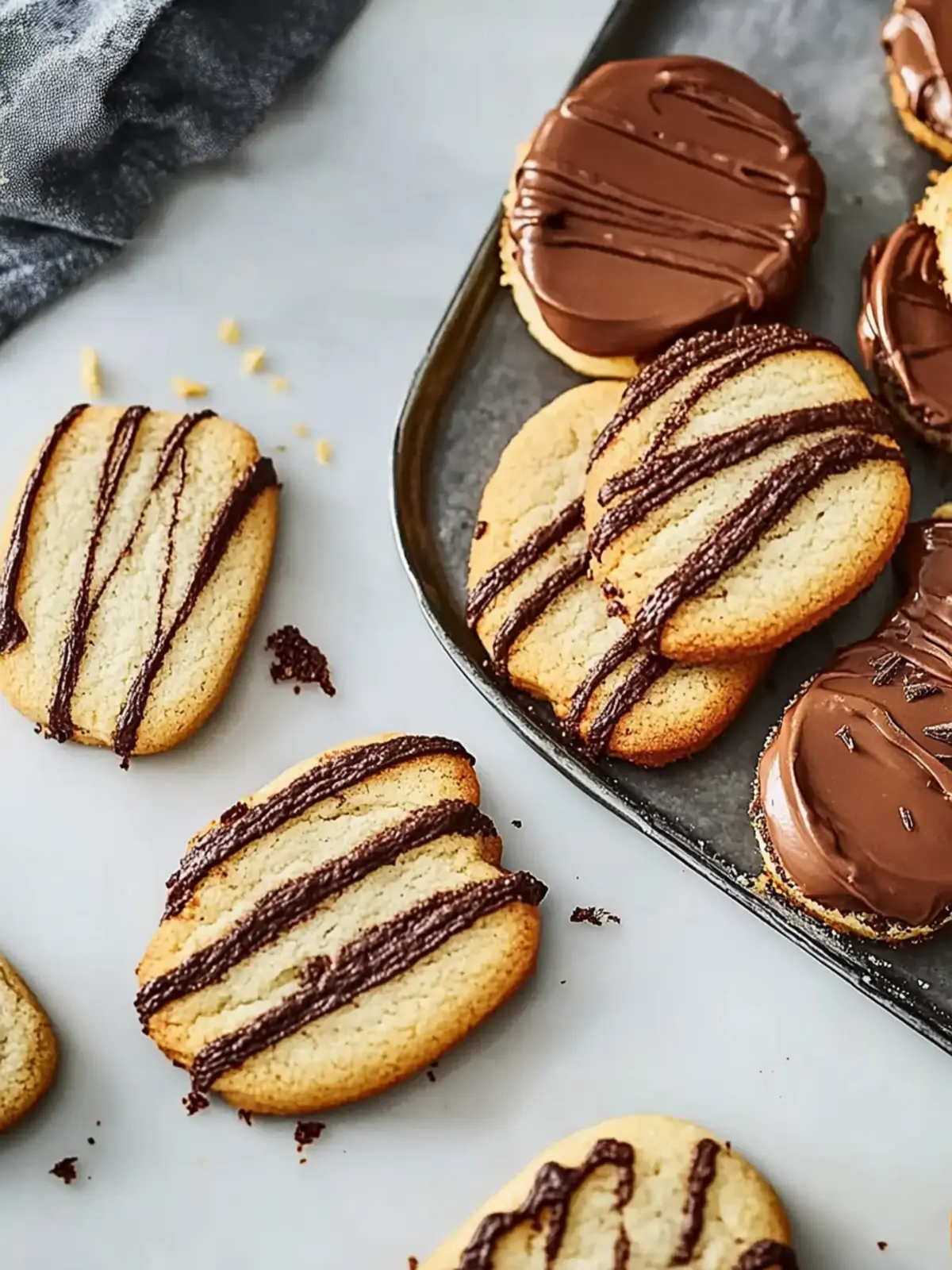 Chocolate Ganache Sandwich Cookies