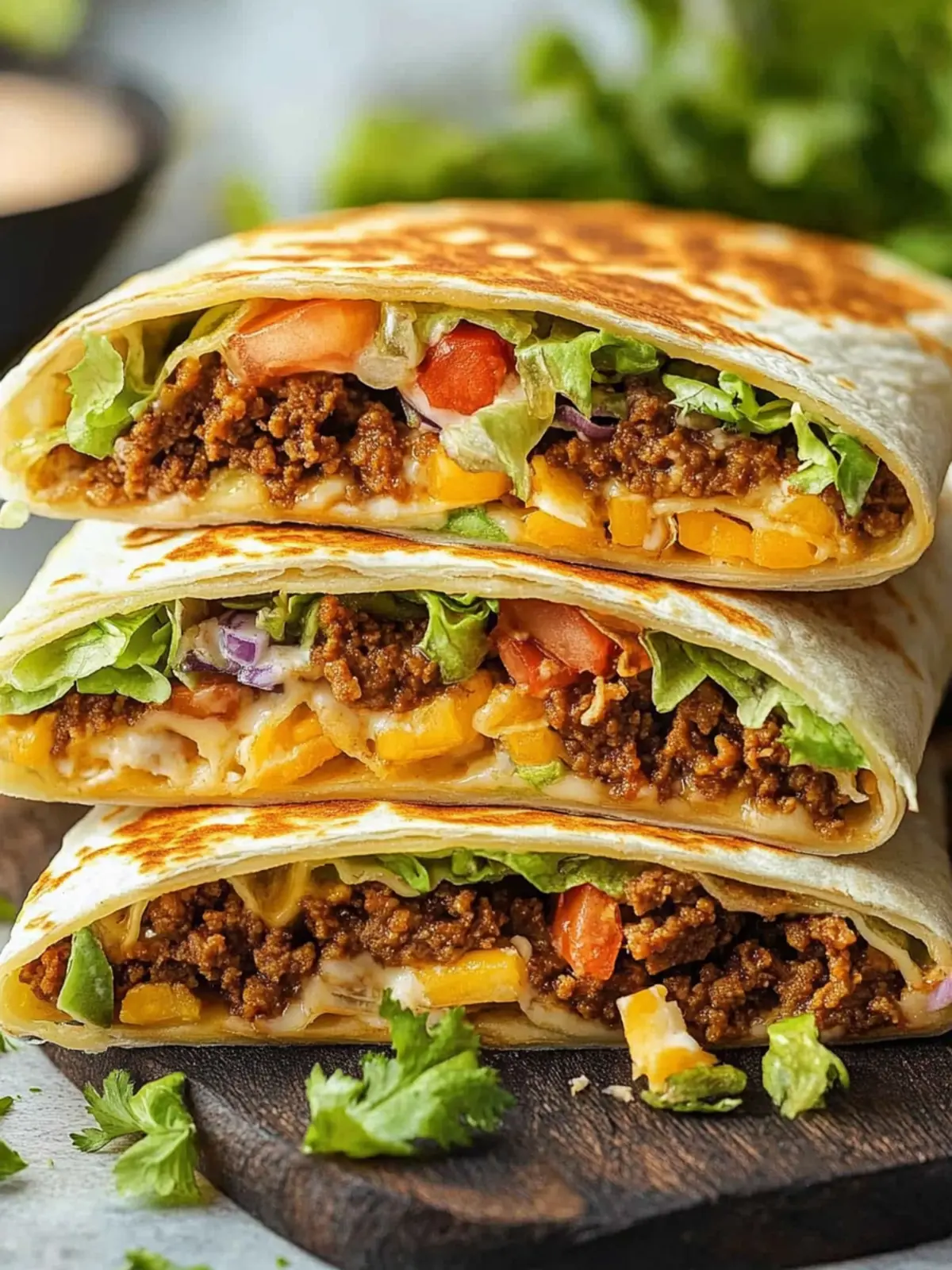 Homemade Crunchwrap Supremes