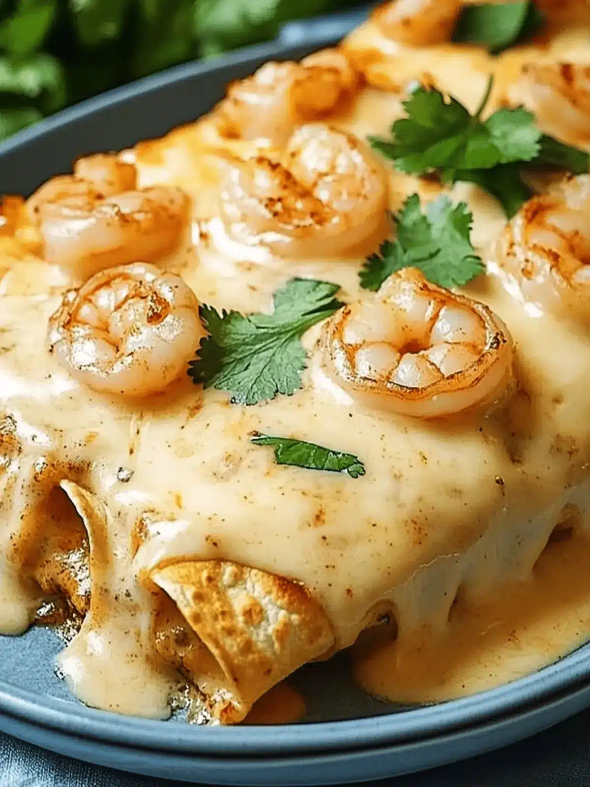Irresistible Creamy Shrimp Enchiladas for a Flavor Explosion 2 Creamy Shrimp Enchiladas