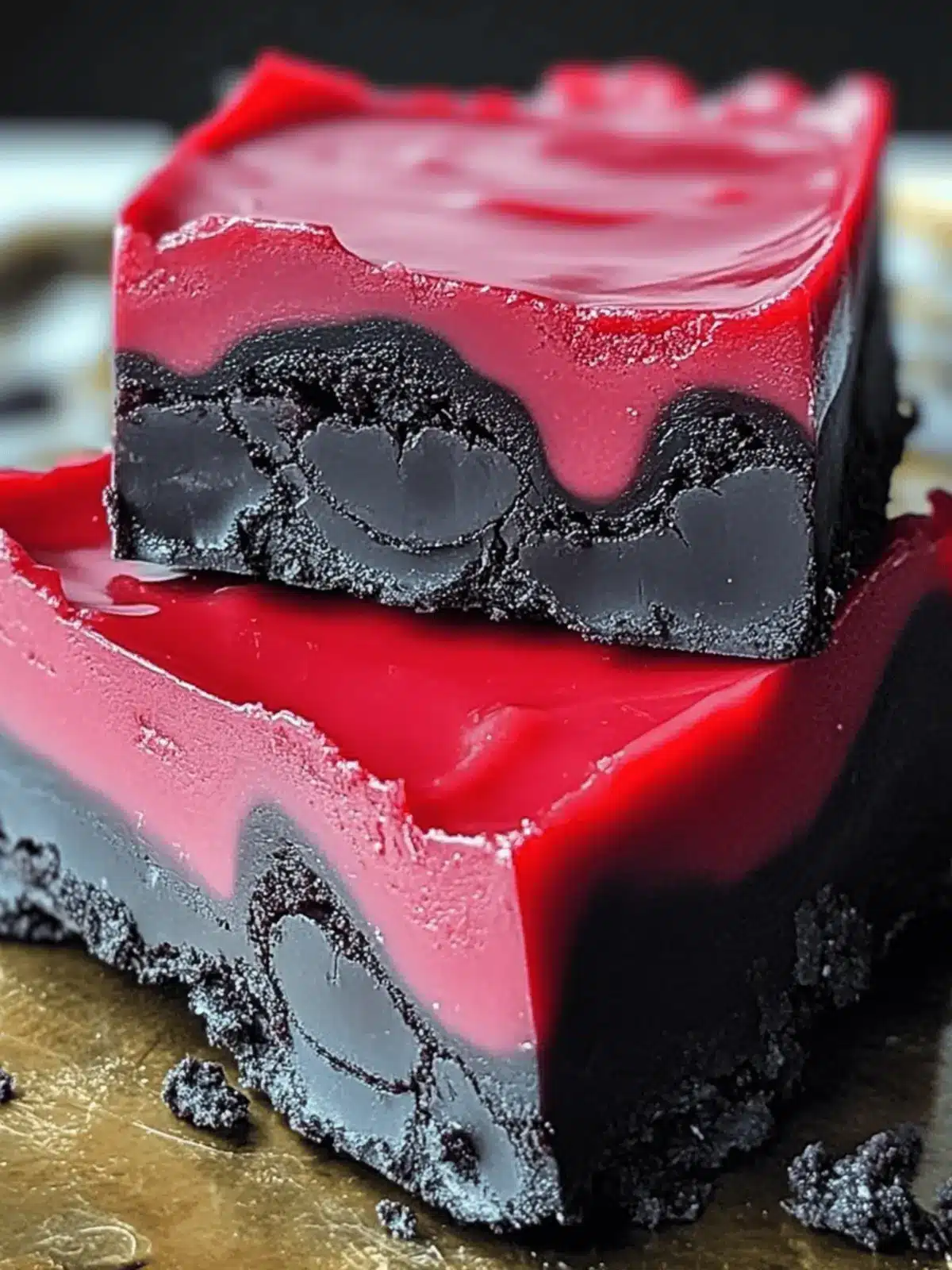 Ghoulishly Good Vampire Fudge: Easy Halloween Delight 3 Vampire Fudge
