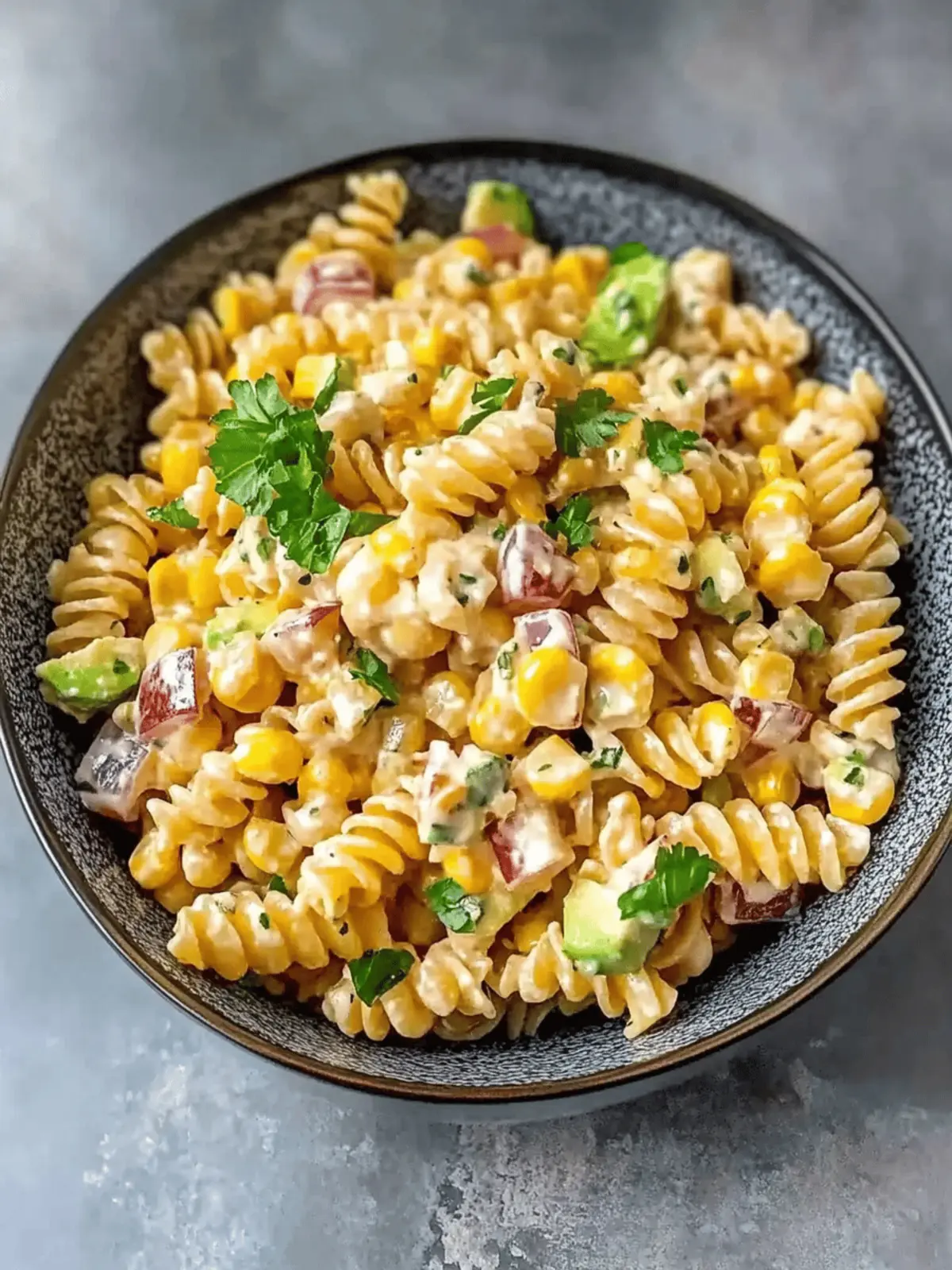 Irresistible Street Corn Pasta Salad for Summer Gatherings 2 Street Corn Pasta Salad