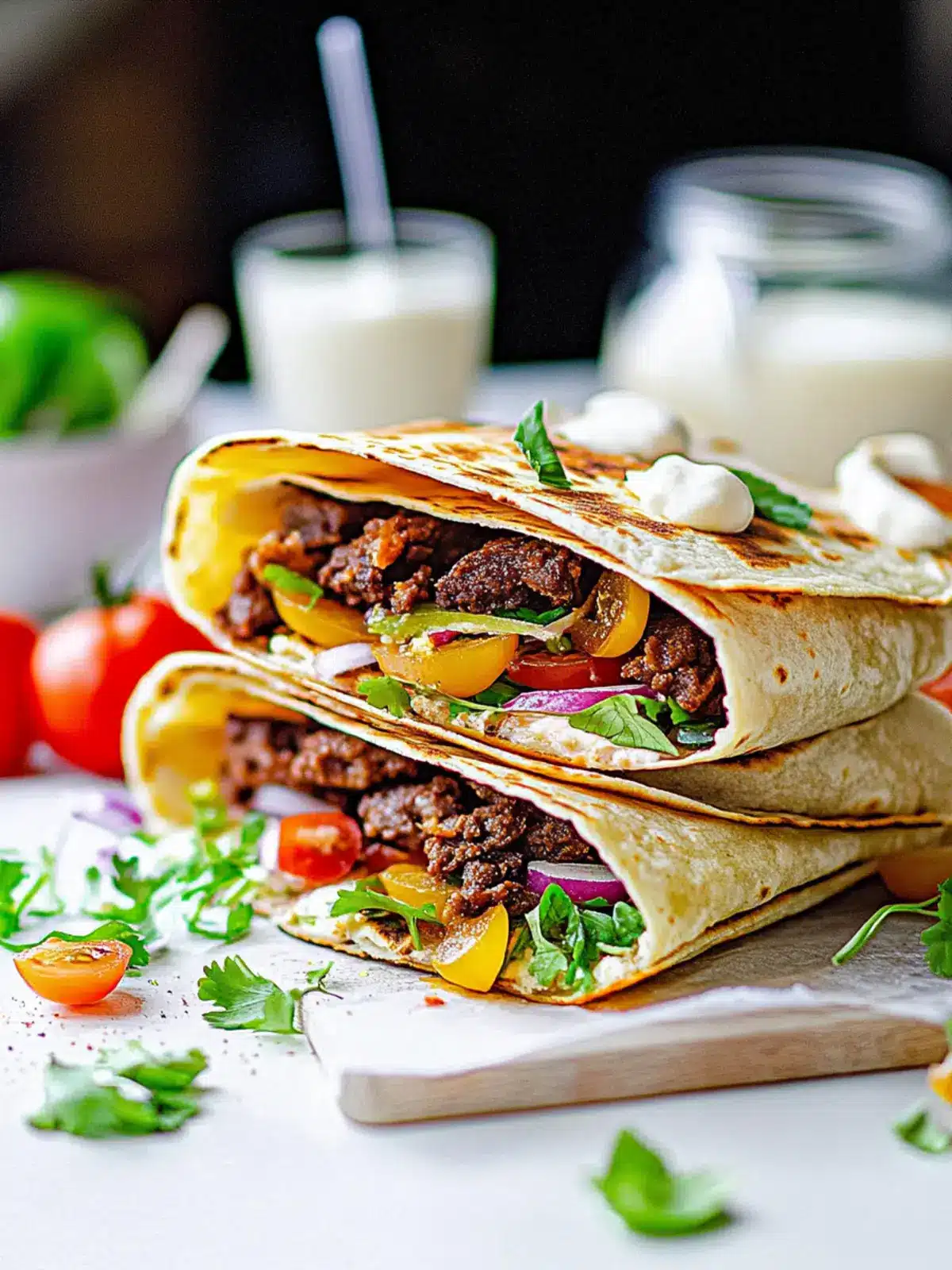 Crunchy Beef Tortilla Folded Wrap That Your Family Will Love 4 Crunchy Beef Tortilla Folded Wrap