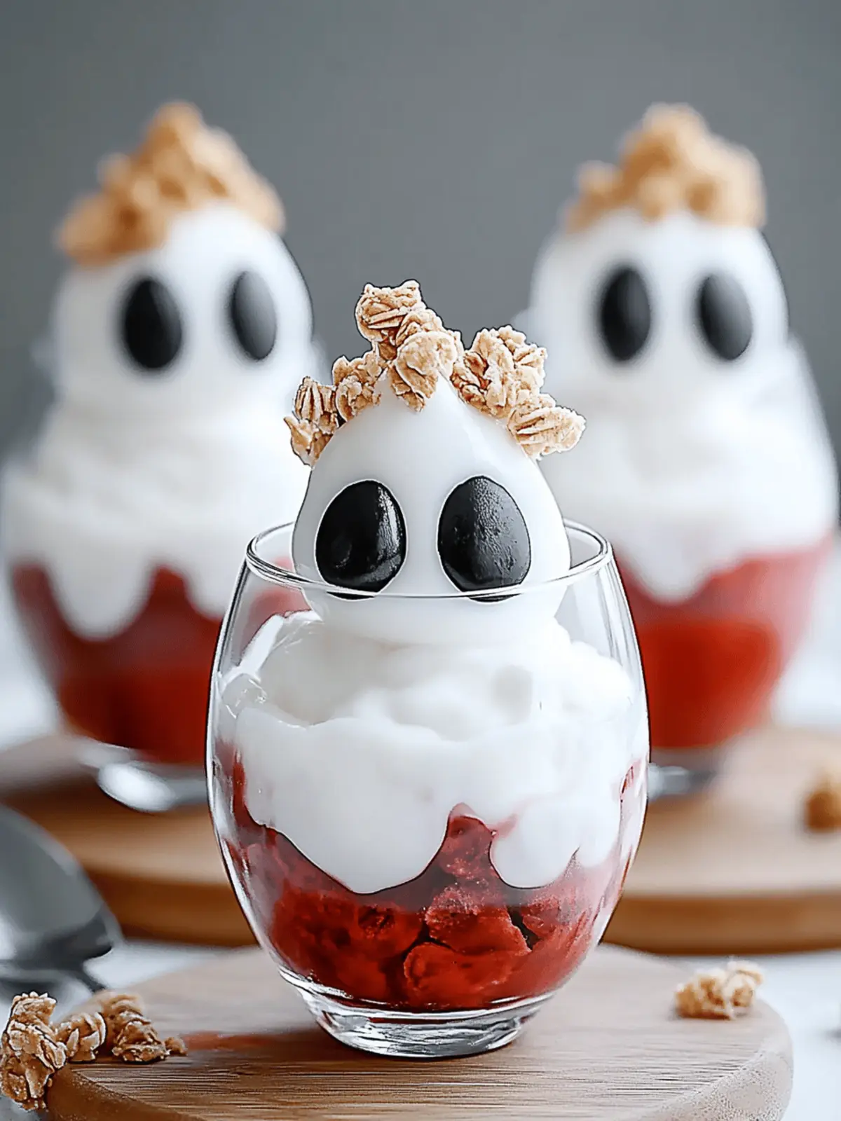 Create Fun Ghostly Yogurt Parfaits for a Spooktacular Breakfast 2 Ghostly Yogurt Parfaits