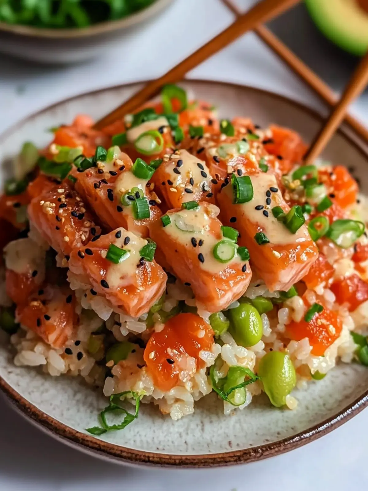 Savory Salmon Crispy Rice A Flavorful Appetizer Delight 2 Salmon Crispy Rice