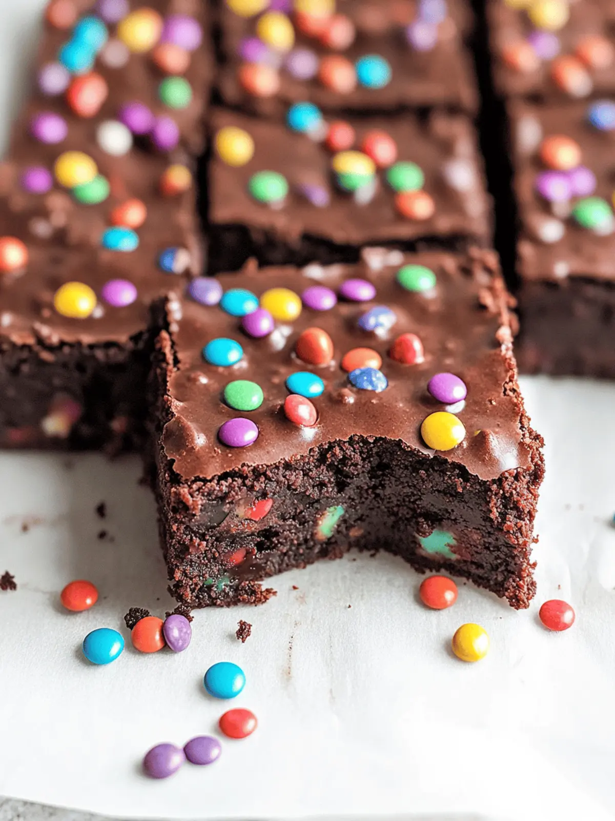 Homemade Cosmic Brownies