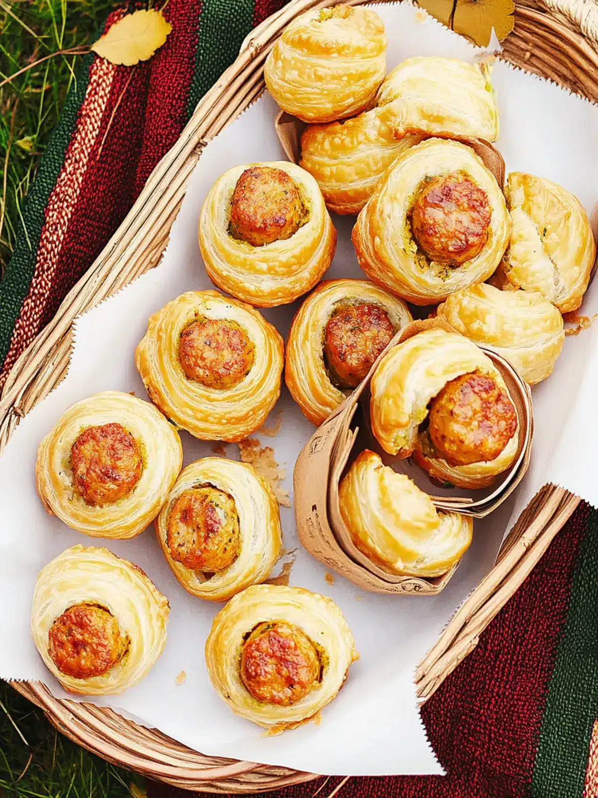 Cajun Sausage Puffs