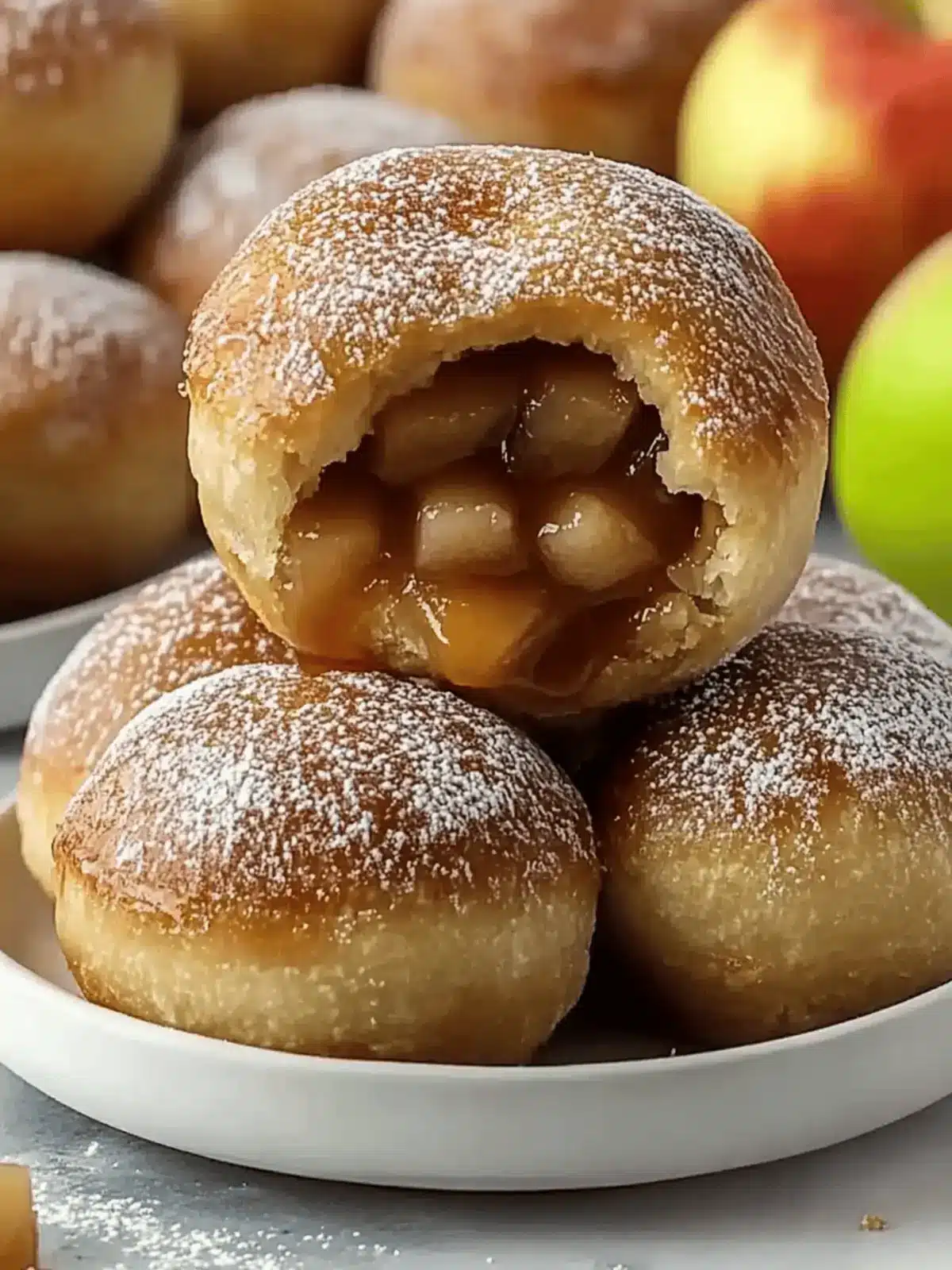 Caramel Apple Pie Bombs
