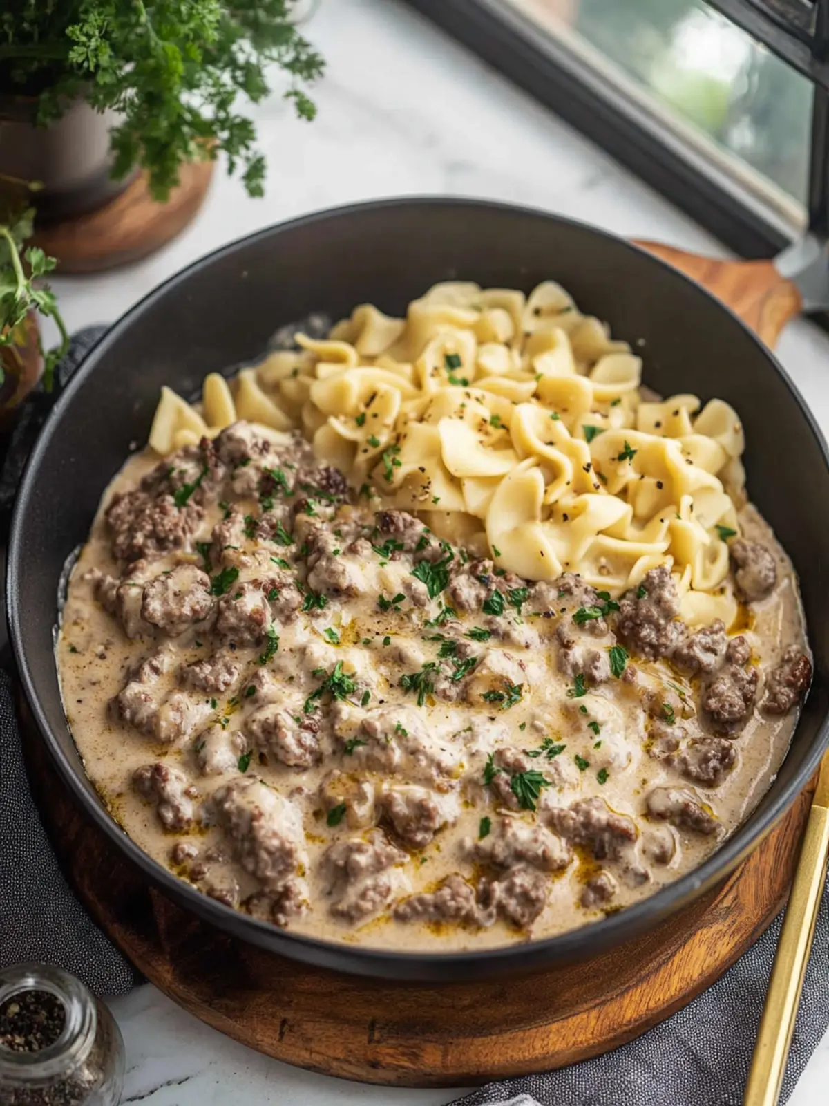 Hamburger Stroganoff