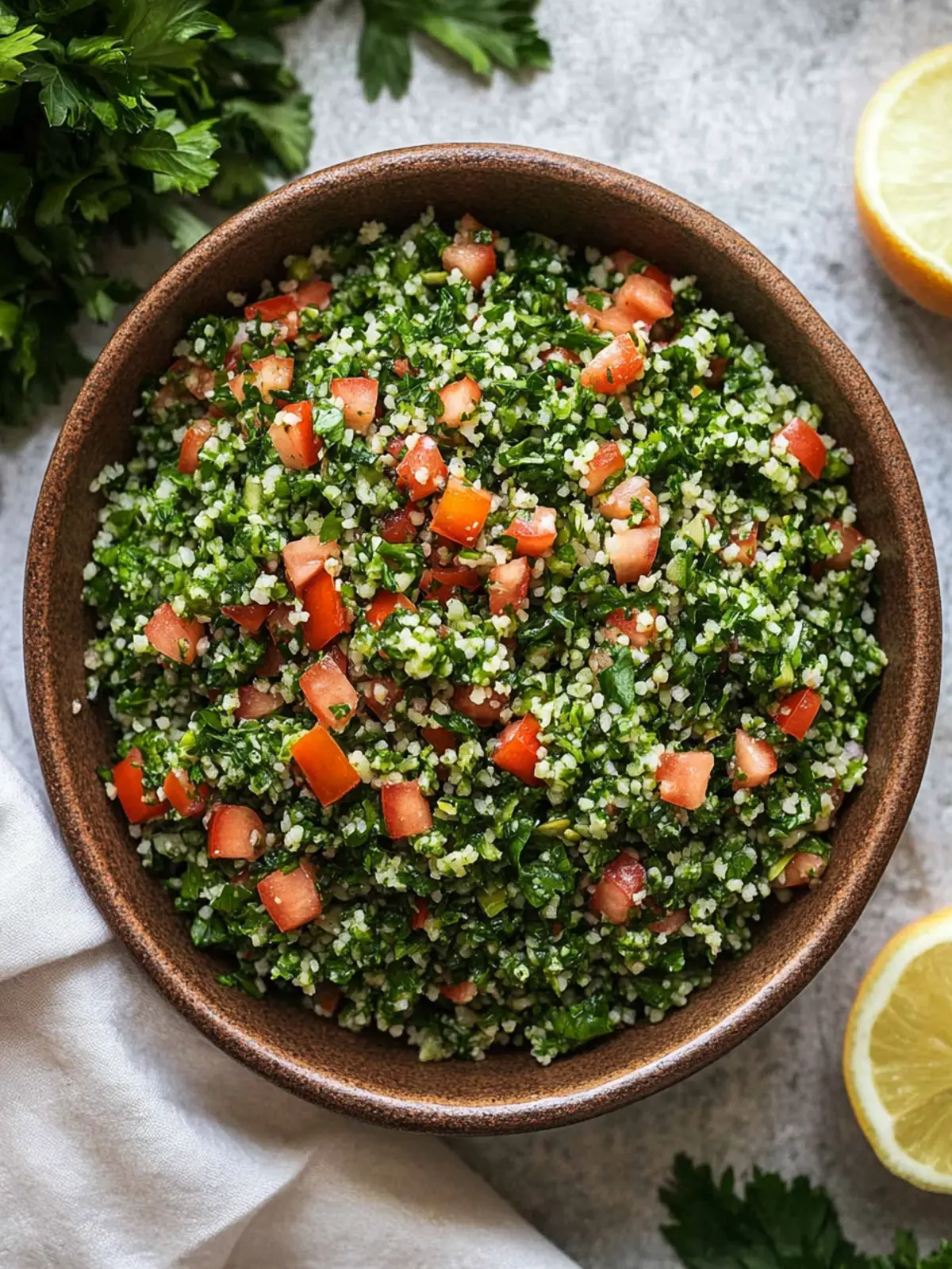 Lebanese Tabbouleh Salad