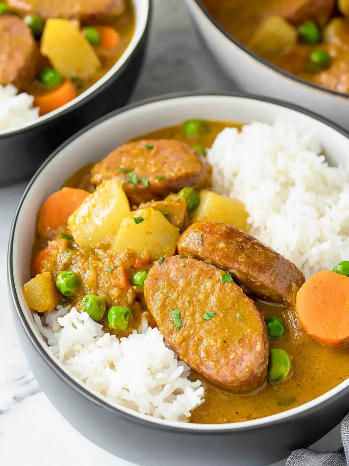 Slow Cooker Curried Sausages That Warm the Soul 4 Slow Cooker Curried Sausages