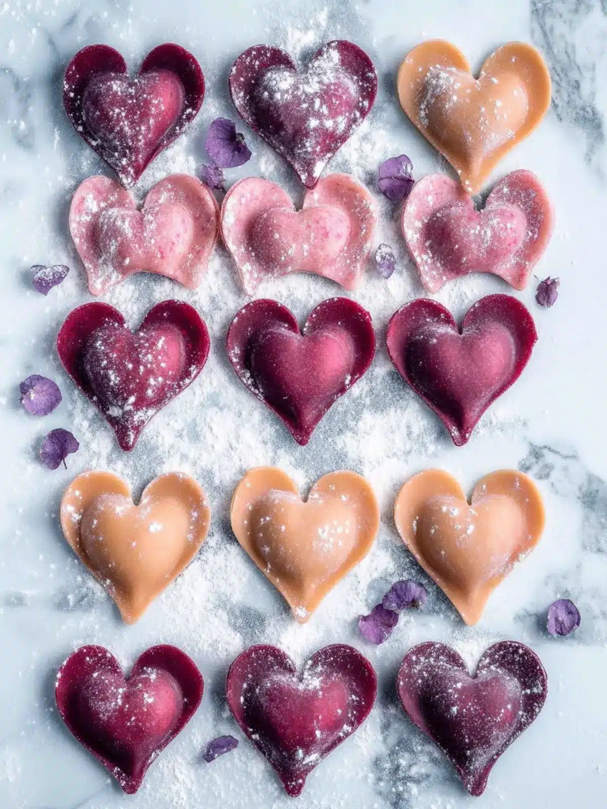 Beet Heart Ravioli
