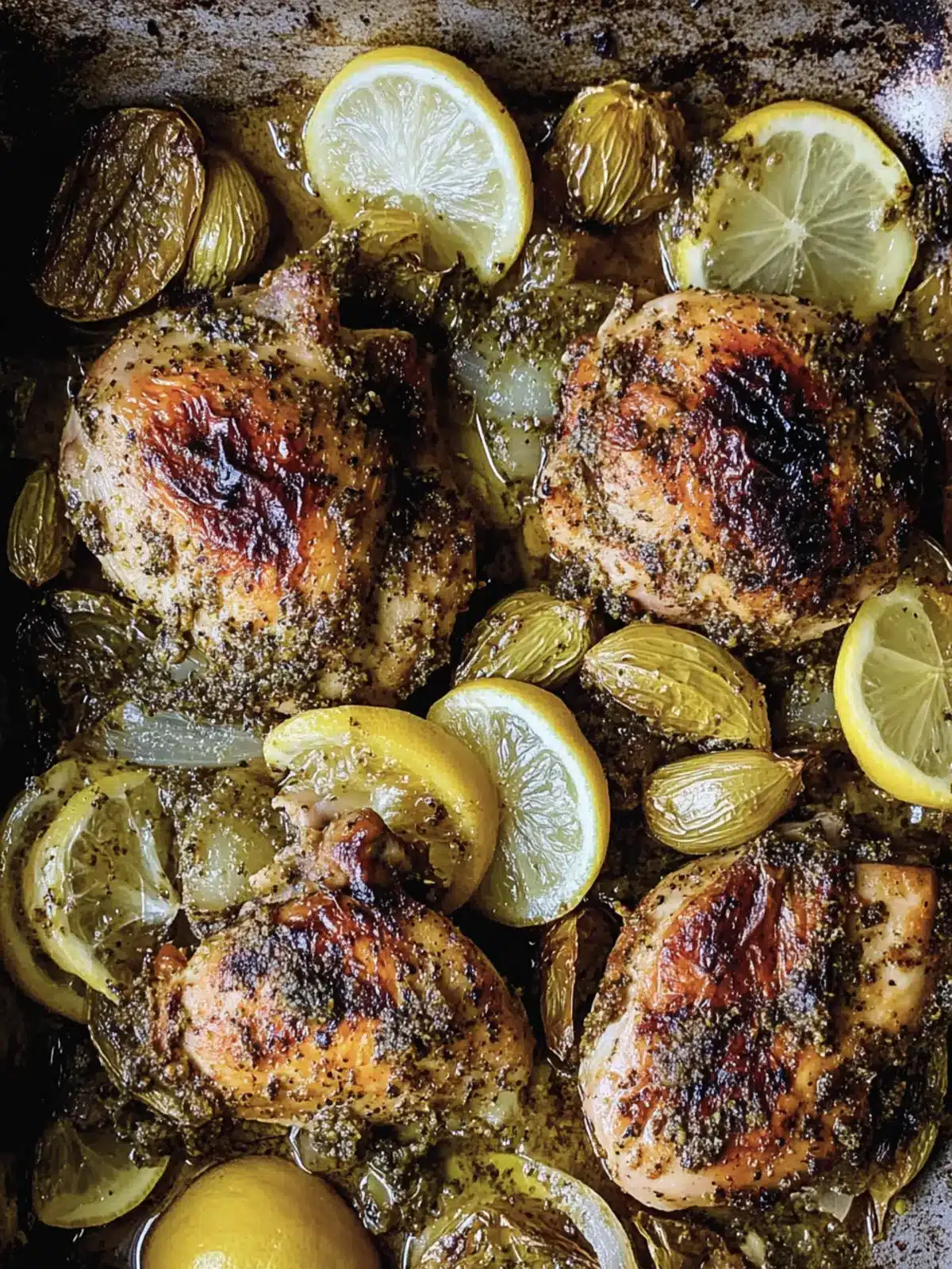 Lemon Chicken with Za atar