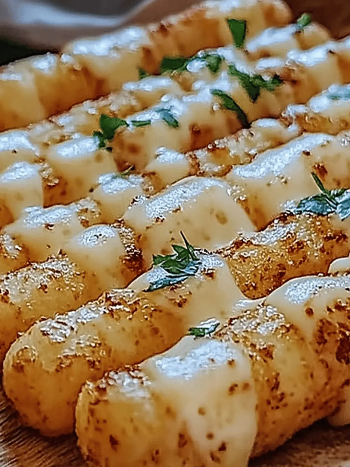 Hungarian Potato Cheese Sticks