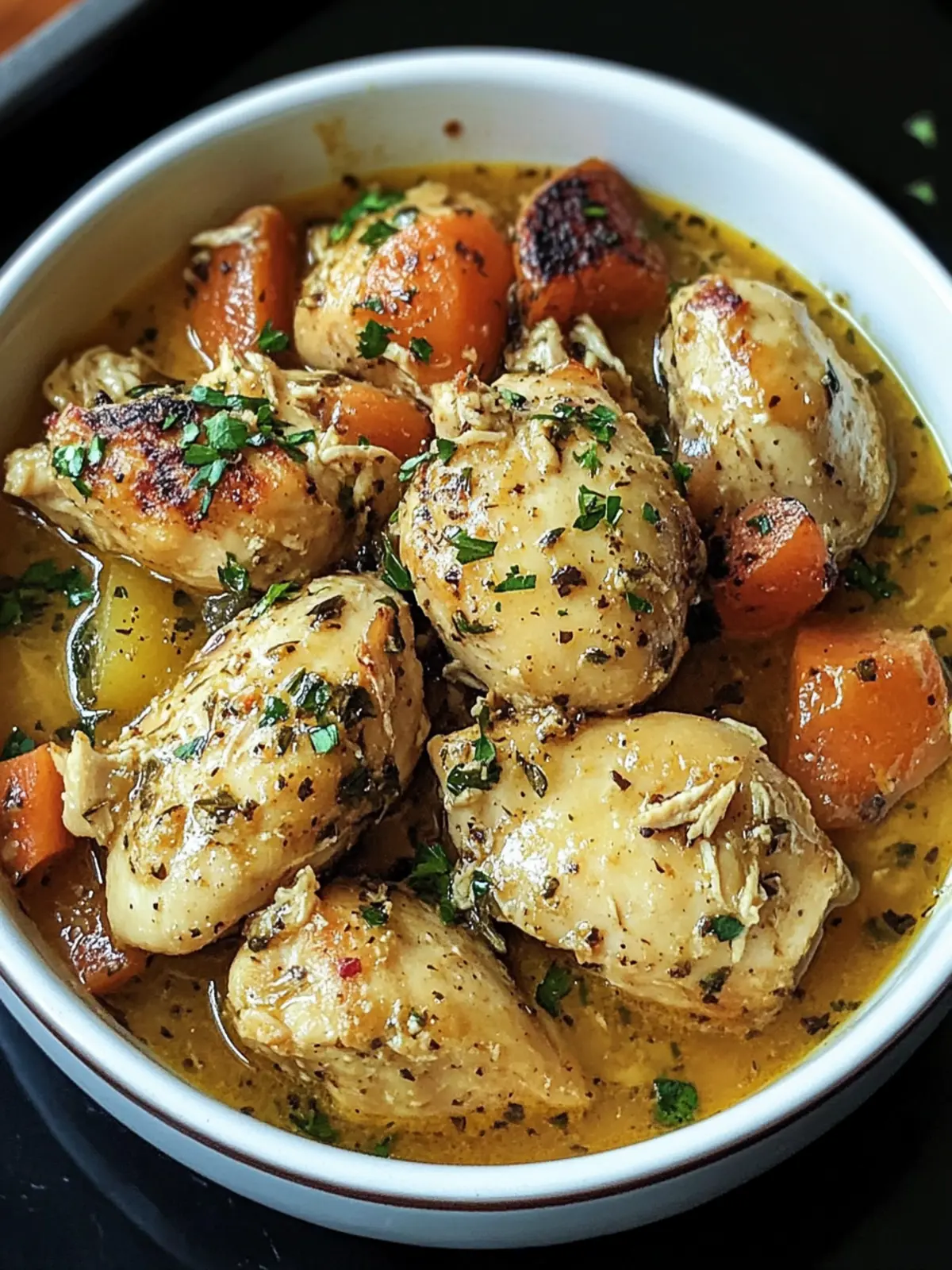 Garlic Butter Chicken Crockpot
