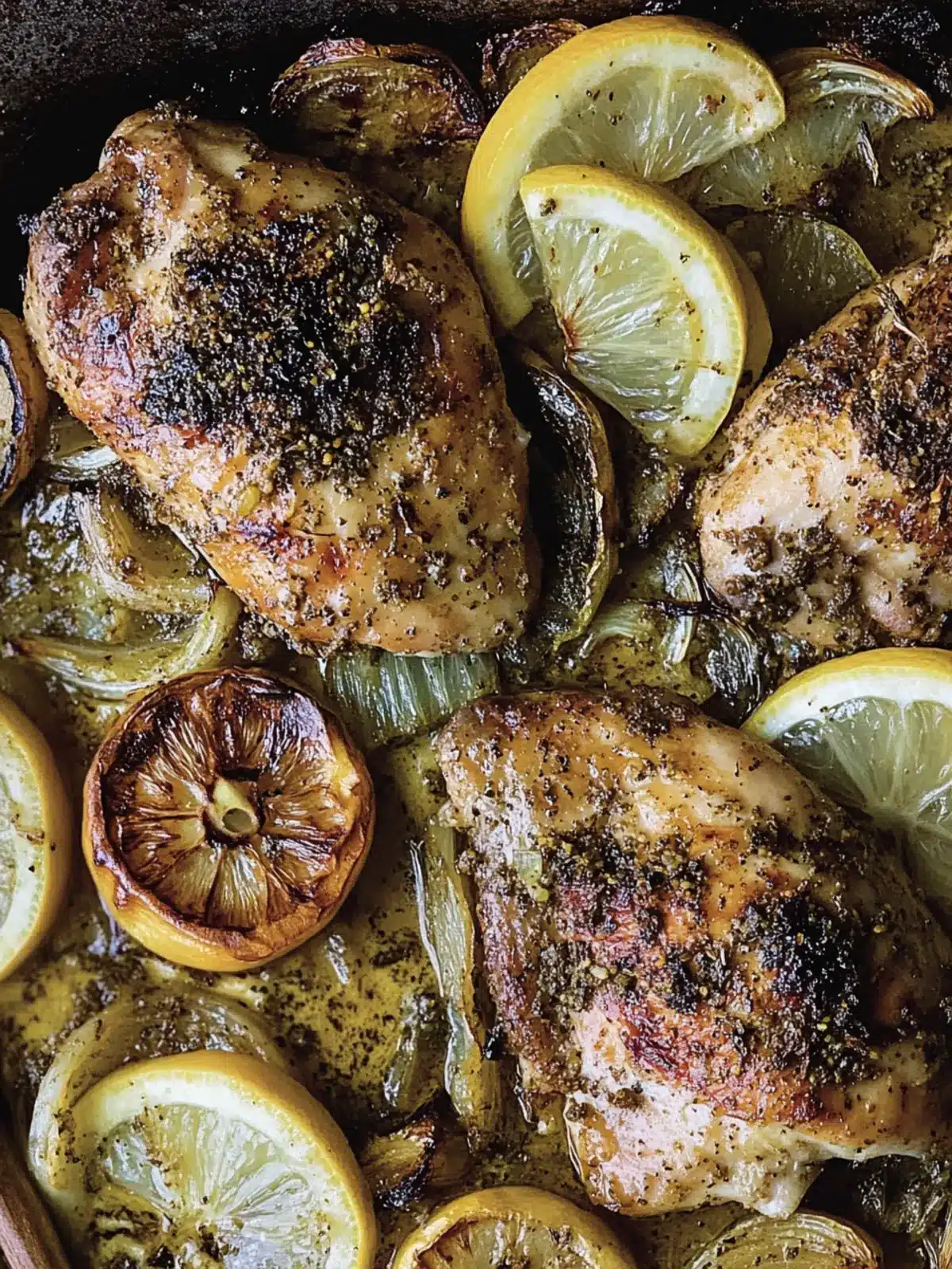 Lemon Chicken with Za atar