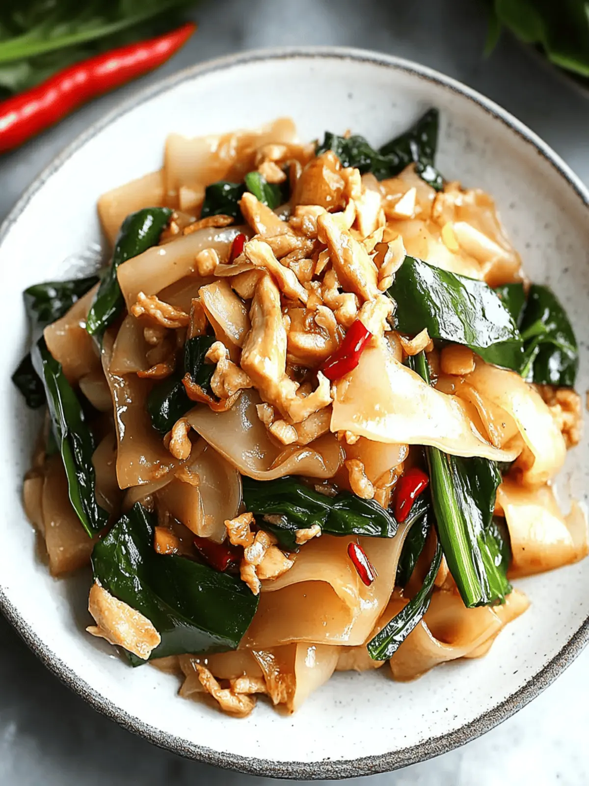 Delicious Pad See Ew: Your Easy Guide to Thai Comfort Food 4 Pad See Ew
