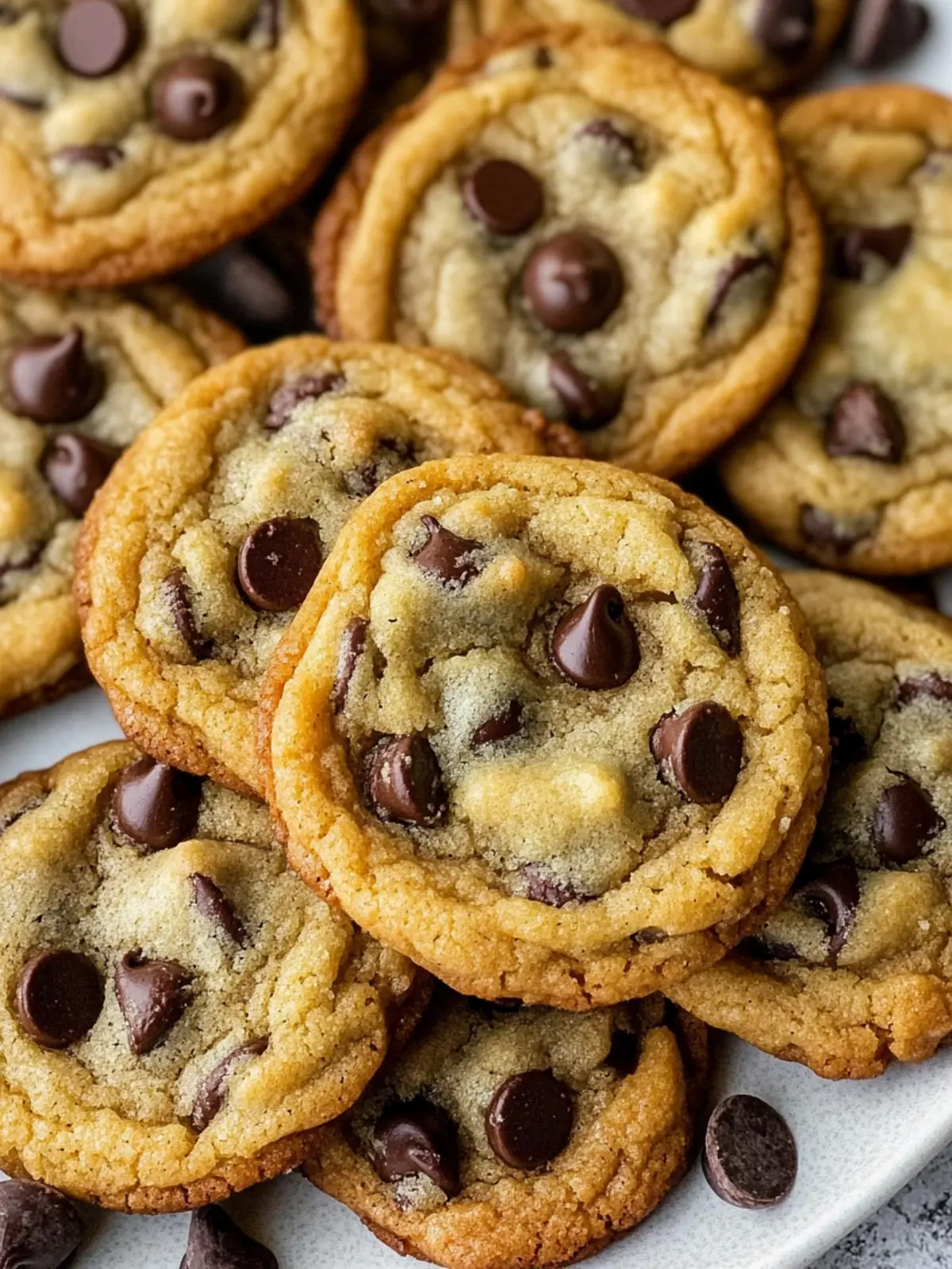 Eggless Chocolate Chip Cookies