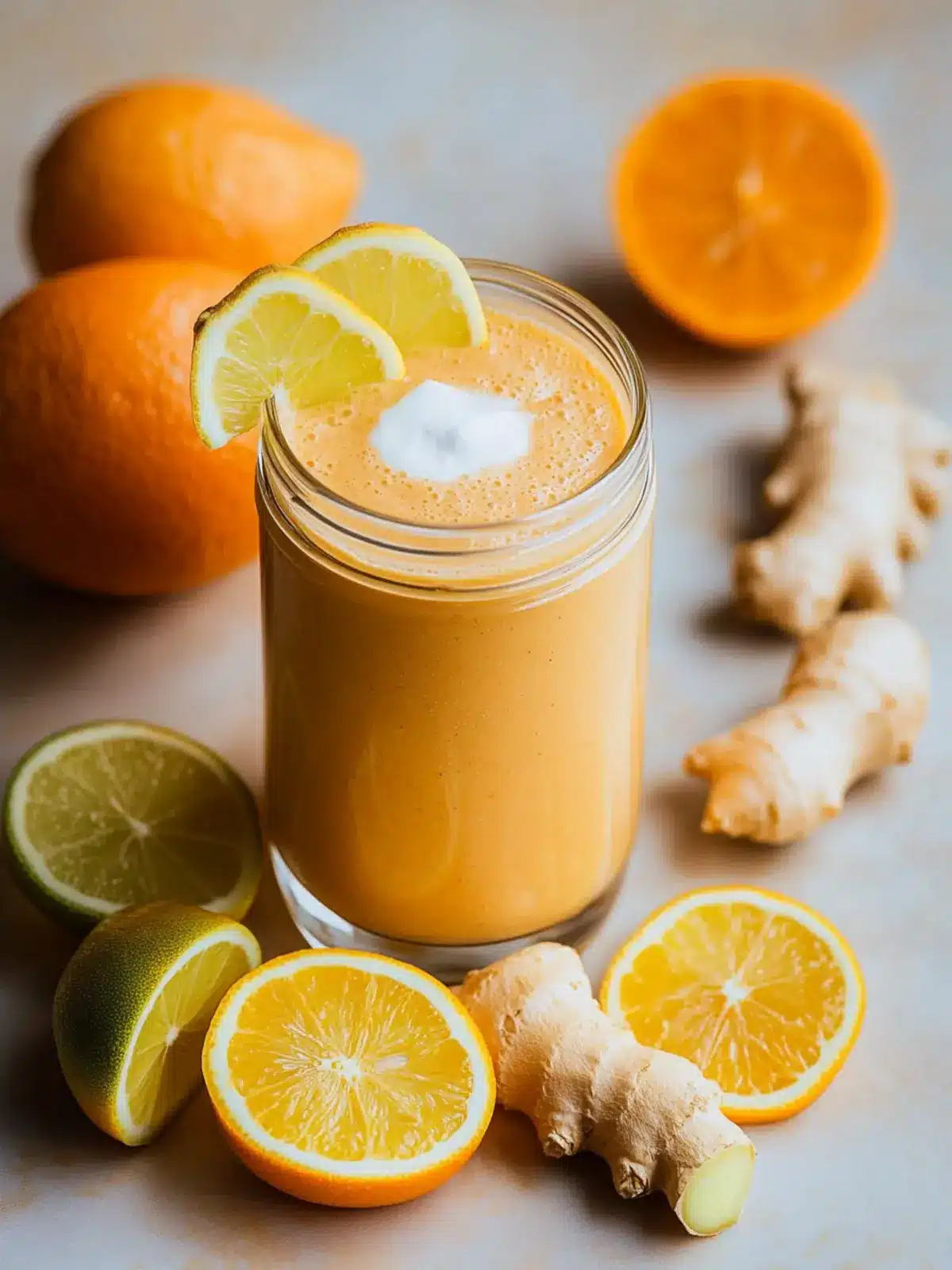 Citrus Ginger Revitalizing Smoothie