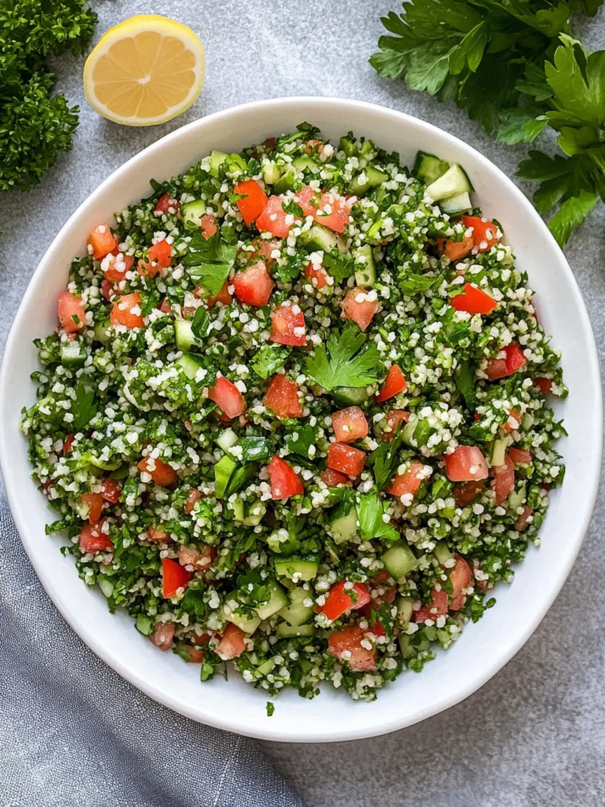 Lebanese Tabbouleh Salad