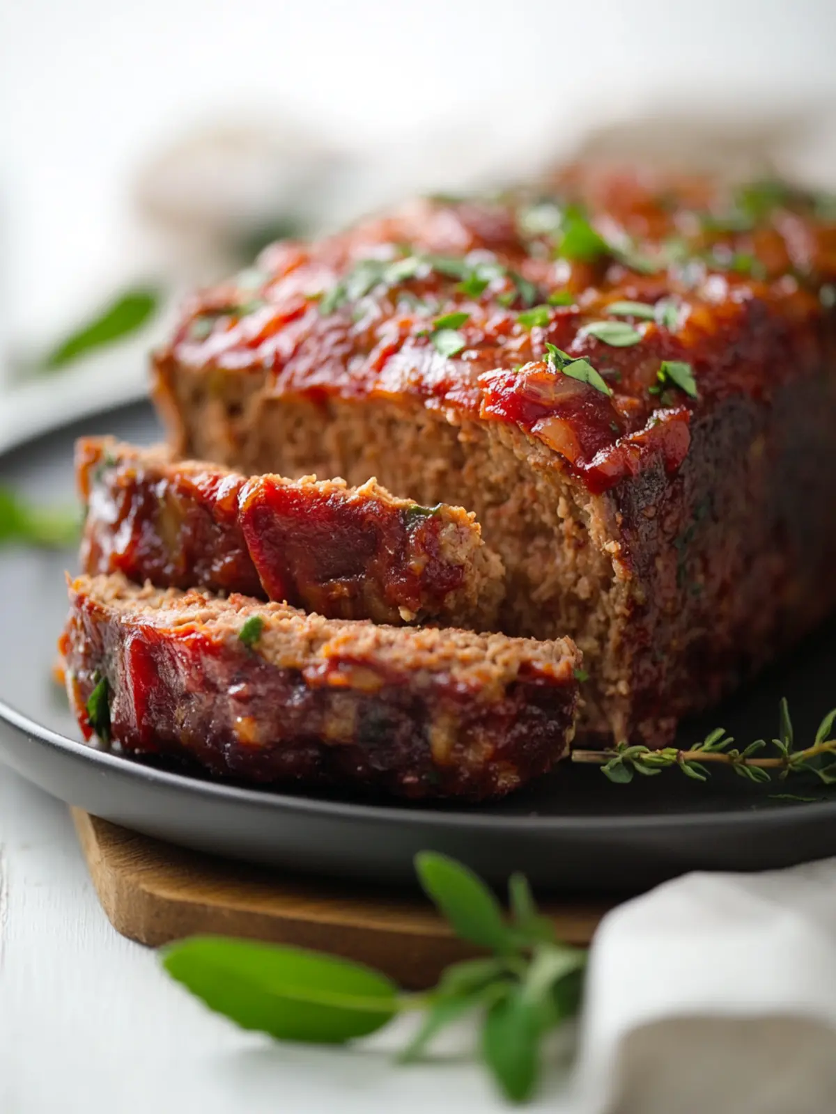 Irresistible Moist Meatloaf Recipe with Sweet Ketchup Glaze 3 Moist Meatloaf