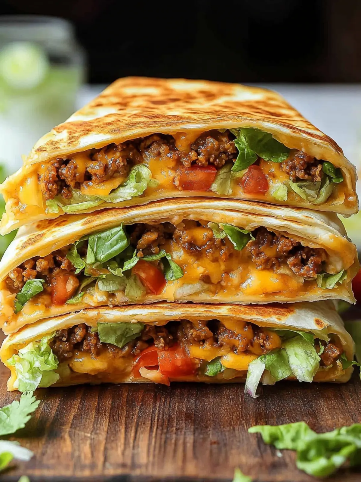 Homemade Crunchwrap Supremes
