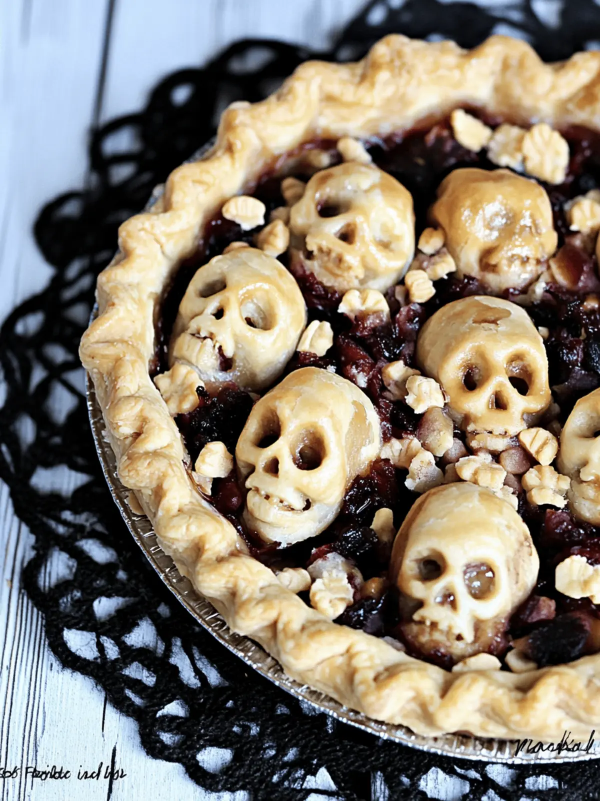 Halloween Shrunken Heads Pie: A Spooky Dessert Delight 4 Halloween Shrunken Heads Pie