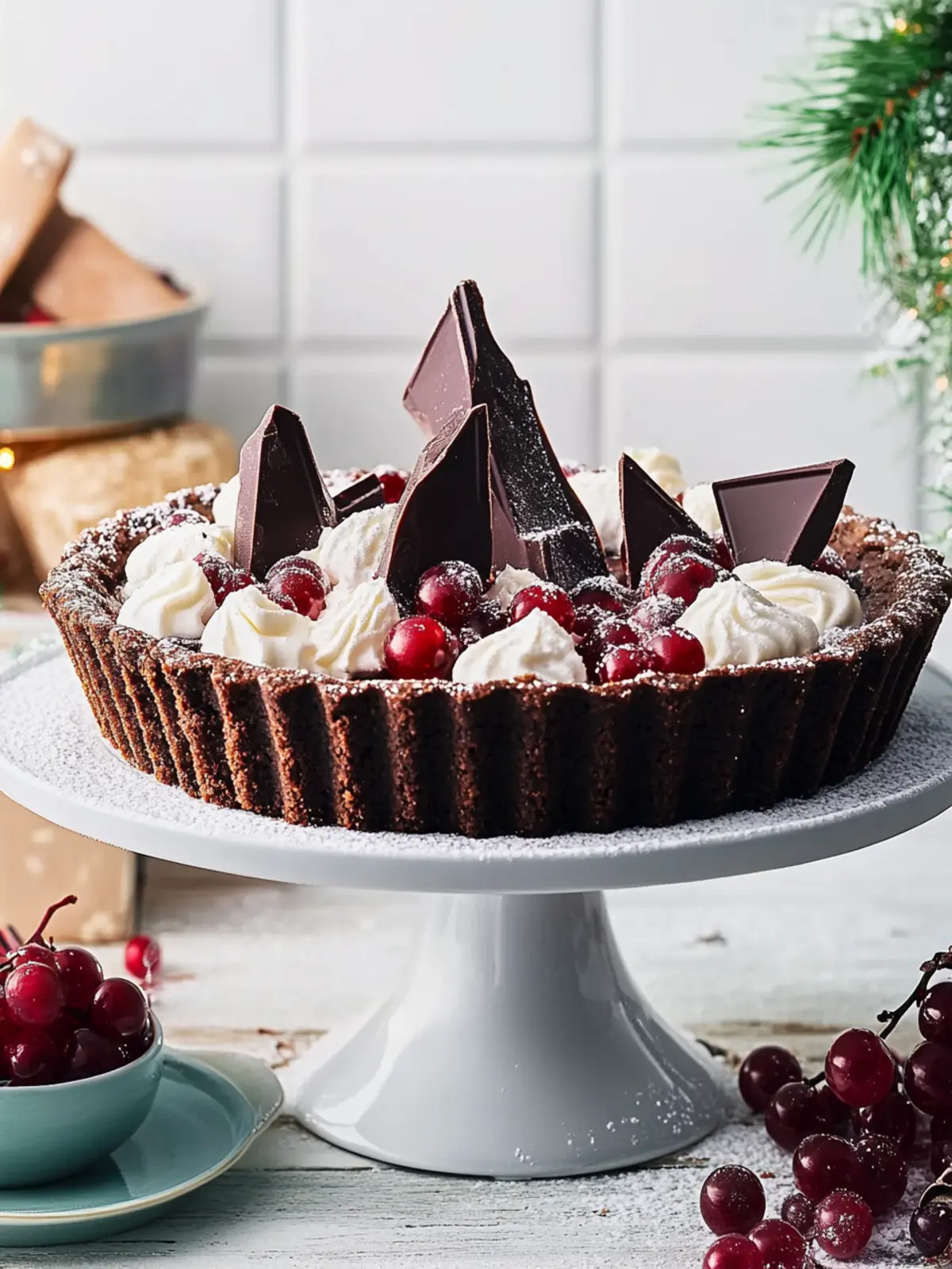 Delicious Christmas Kahl ºa and Chocolate Tart Recipe to Impress 3 Christmas Kahl ºa and Chocolate Tart