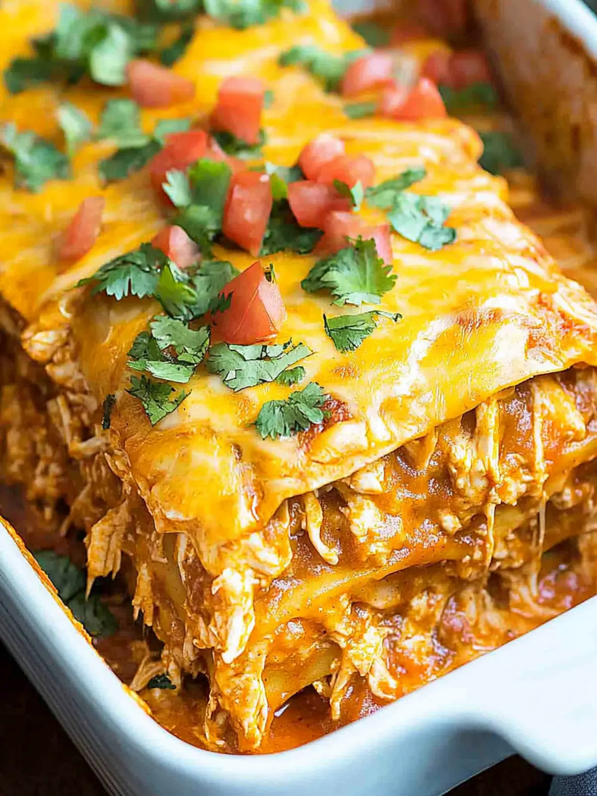 Savory Chicken Enchilada Casserole Your Family Will Crave 4 Chicken Enchilada Casserole