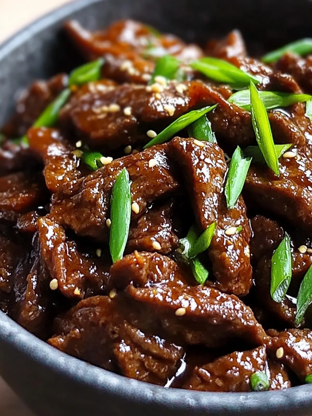 Savory Slow Cooker Mongolian Beef: Effortless Weeknight Delight 3 Slow Cooker Mongolian Beef