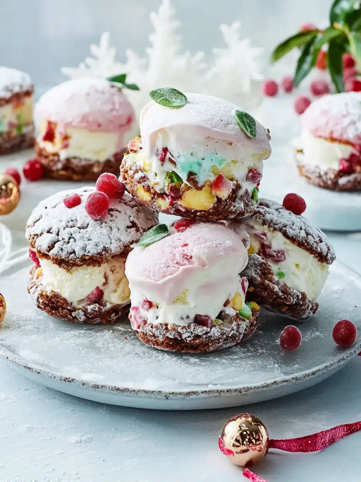 Festive Ice-Cream Sandwiches: Easy Treats for Every Celebration 2 Festive Ice-Cream Sandwiches