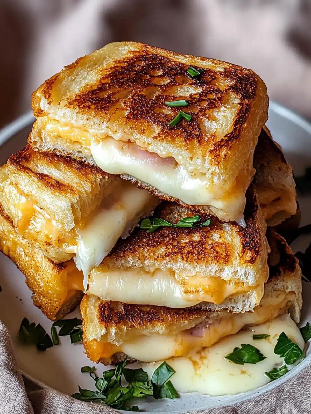 Hawaiian Roll Grilled Cheese